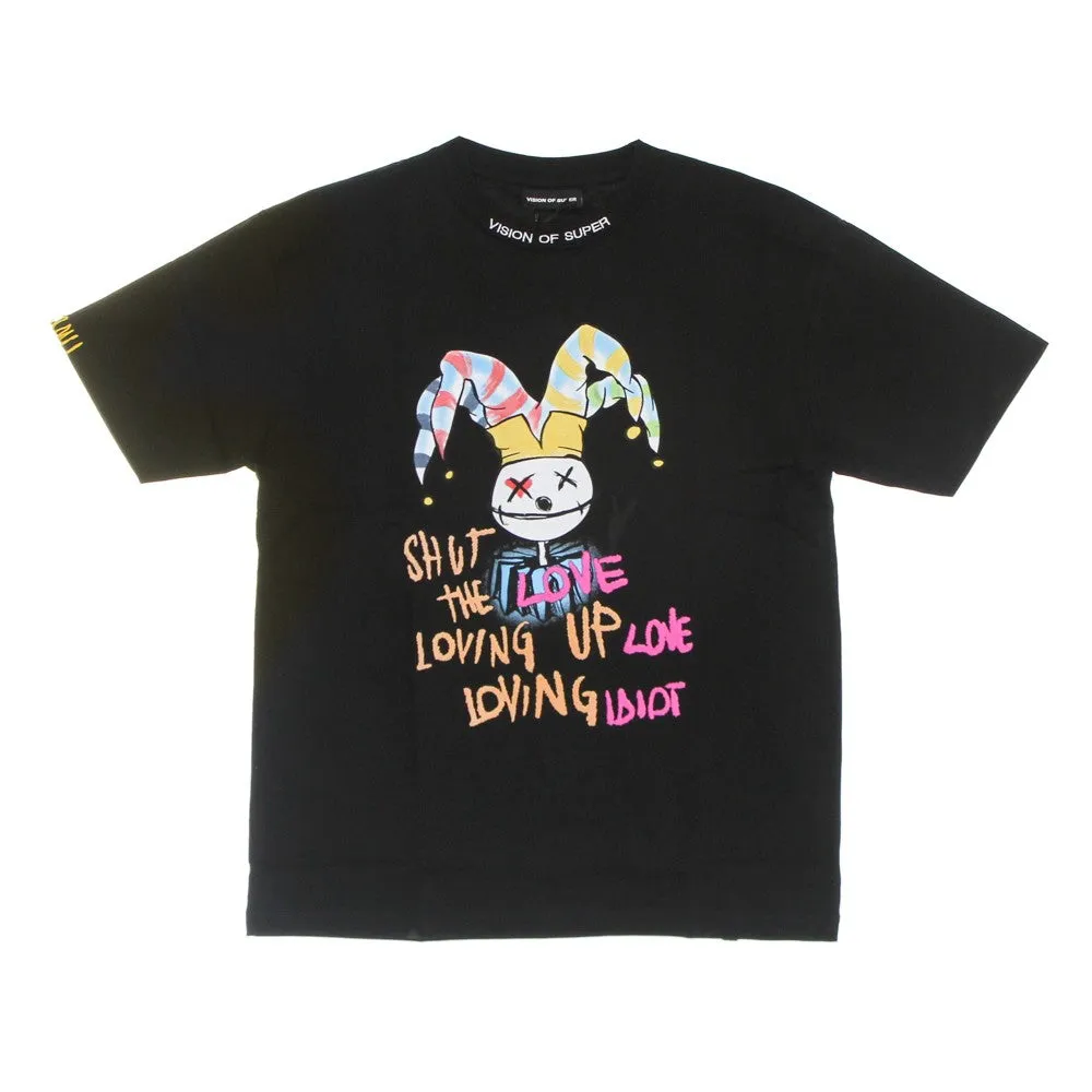 Maglietta Uomo Harlequin Print Tee Black
