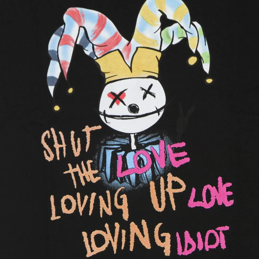Maglietta Uomo Harlequin Print Tee Black