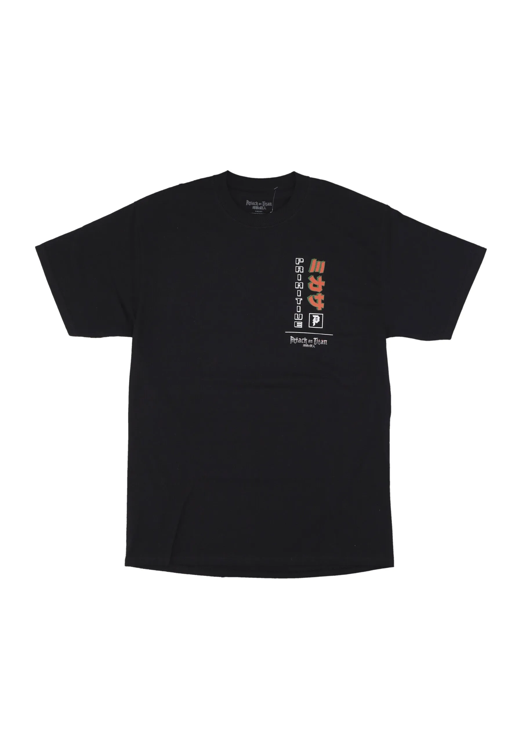 Maglietta Uomo Mikasa Tee X Attack On Titan Black
