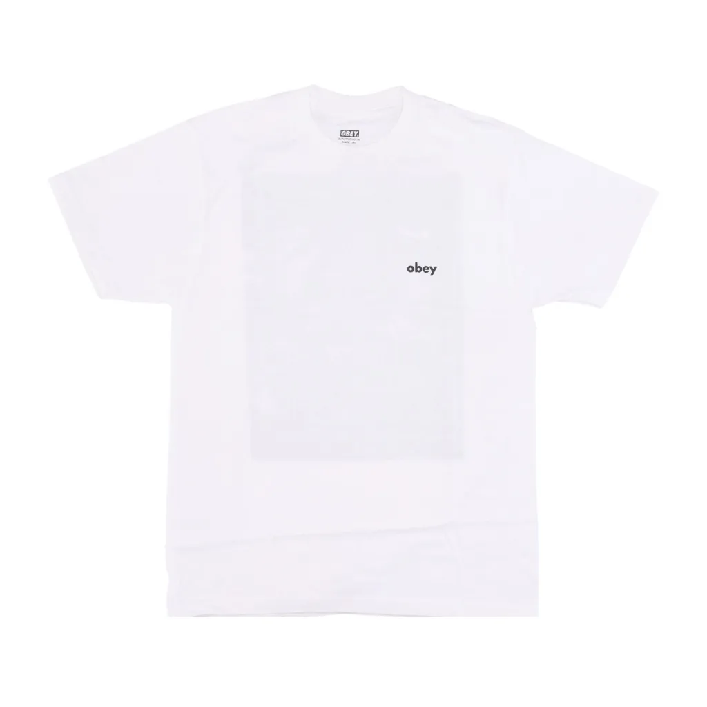 maglietta uomo nyc smog classic tee WHITE