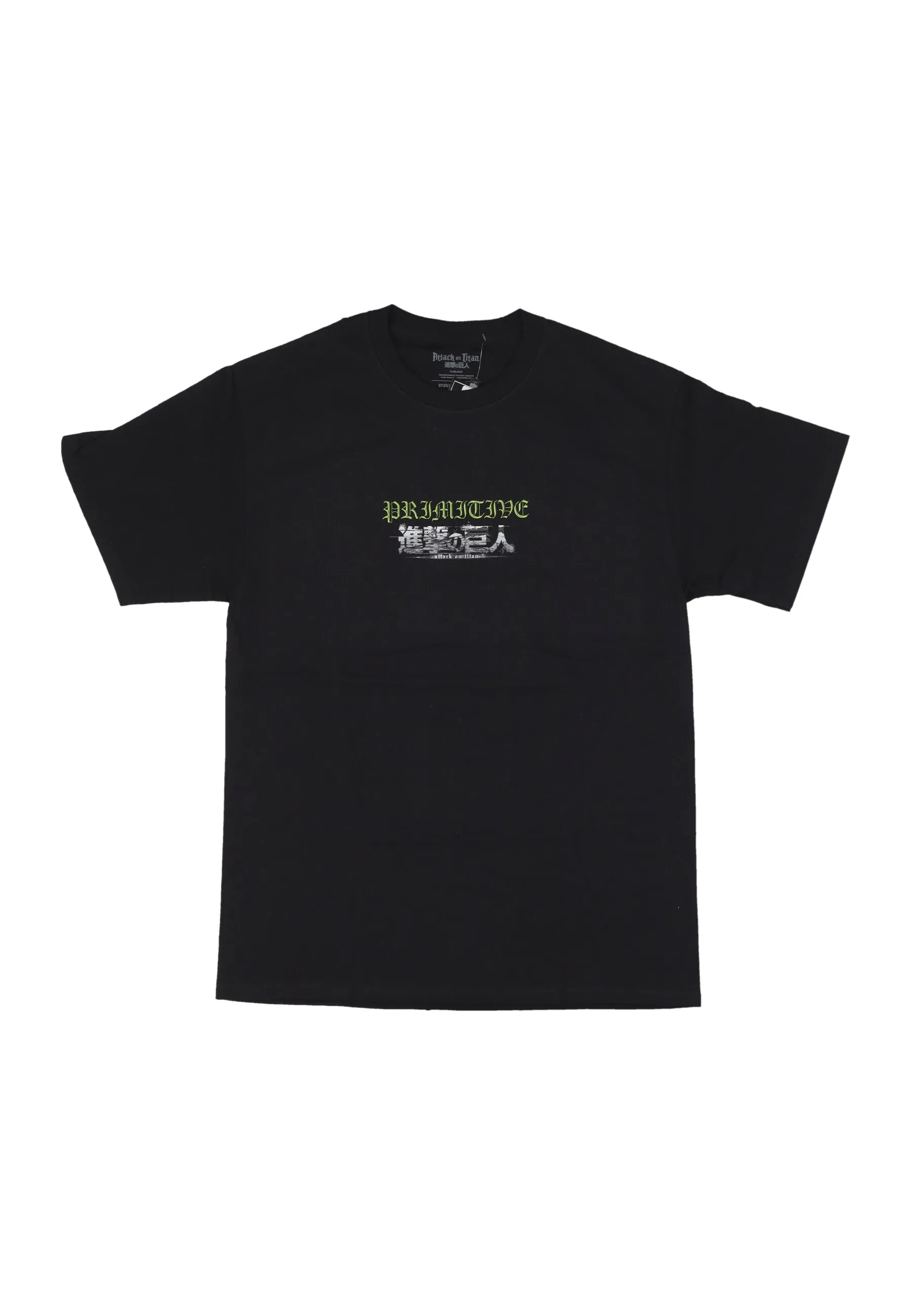 Maglietta Uomo Scout Tee X Attack On Titan Black