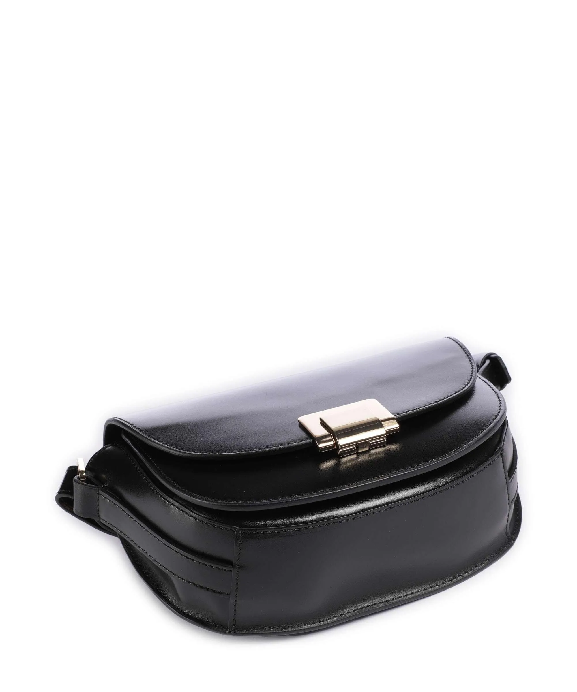  Marc O'Polo Taya S Borsa a spalla pelle di vitello nero  