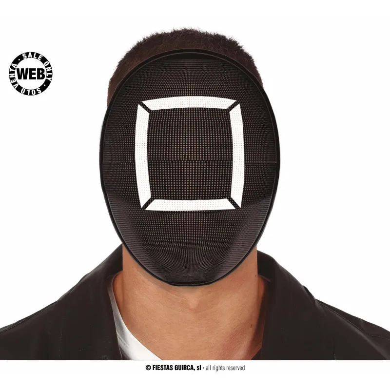 MASCHERA NERA FORATA