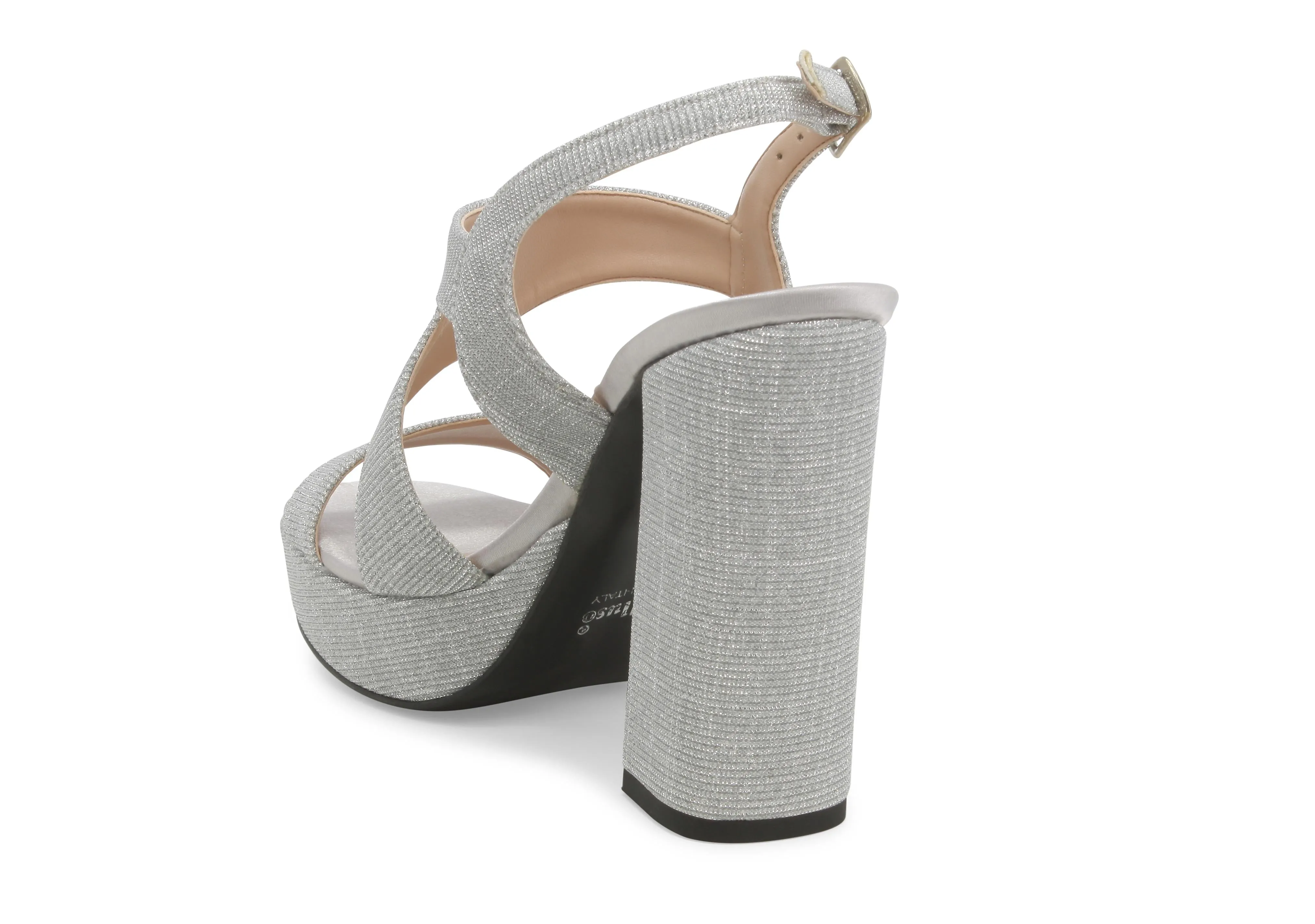 Melluso Donna Sandali Moda Eleganti Platform Tessuto