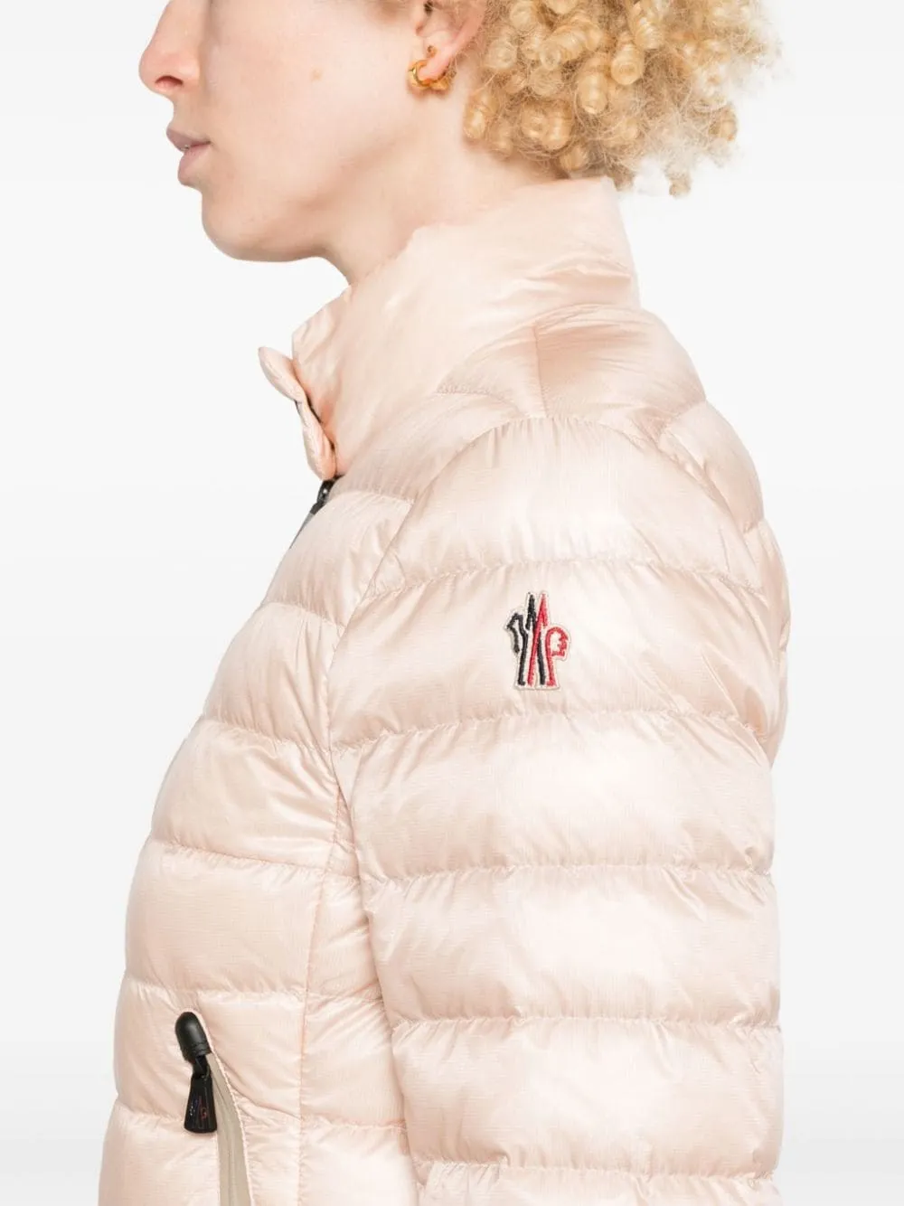 Moncler Grenoble-Giacca imbottita con applicazione