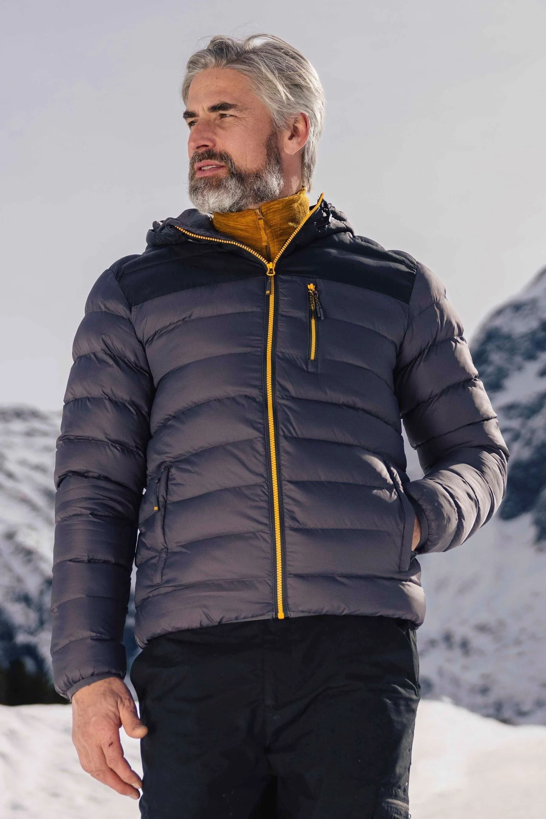 Mountain Warehouse Link Giacca imbottita resistente all'acqua da uomo    