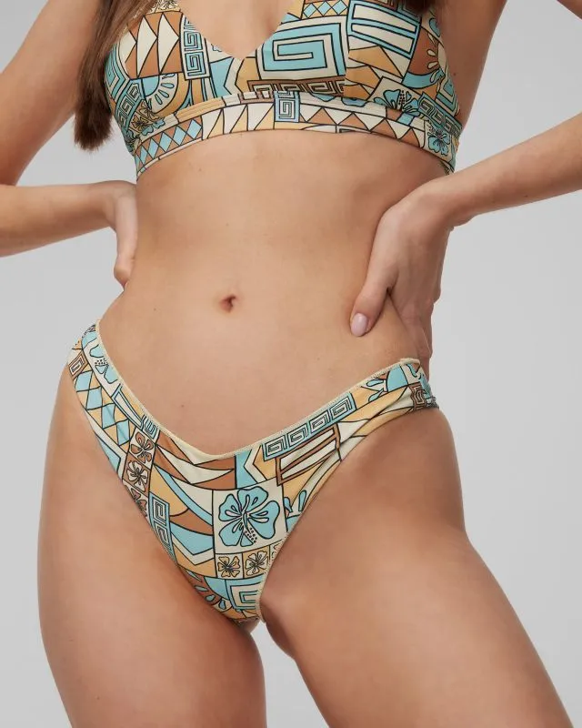 Mutande del costume da bagno da donna Rip Curl Block Party Cheeky Pant