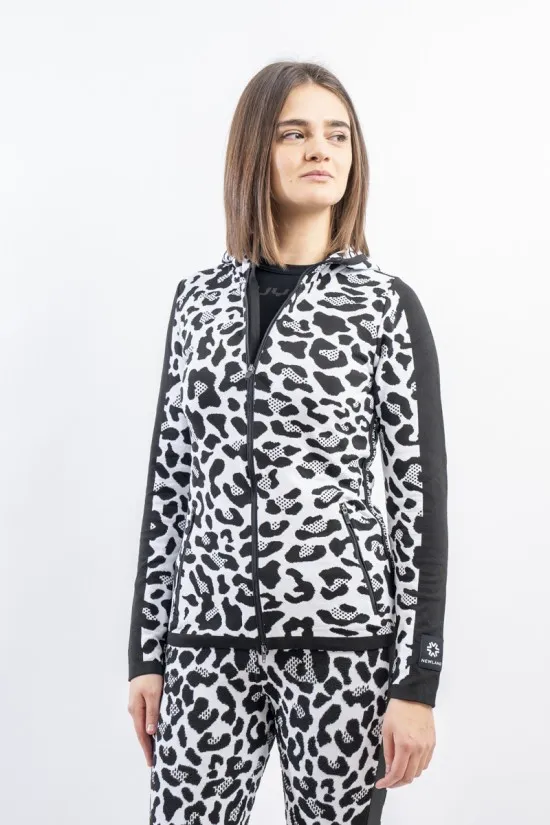 NEWLAND ZIP LUNGA DONNA CON CAPPUCCIO 6454
