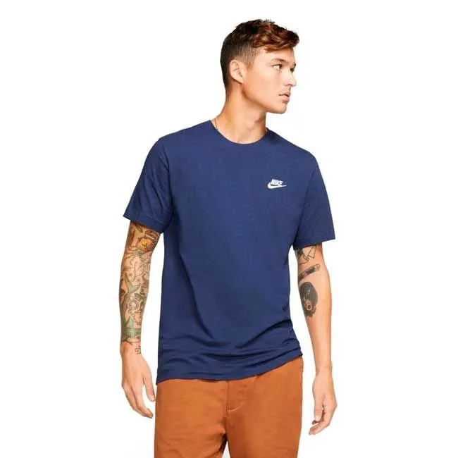 Nike T-Shirt Sportswear Club Uomo Blu