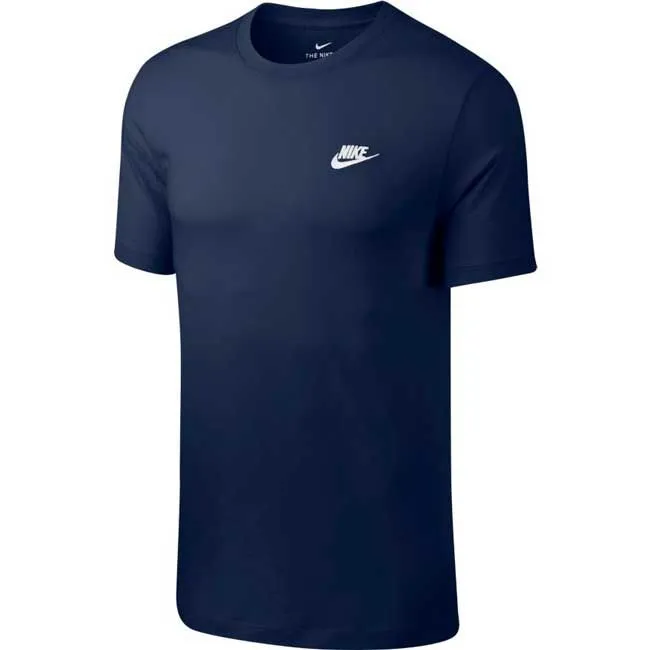 Nike T-Shirt Sportswear Club Uomo Blu