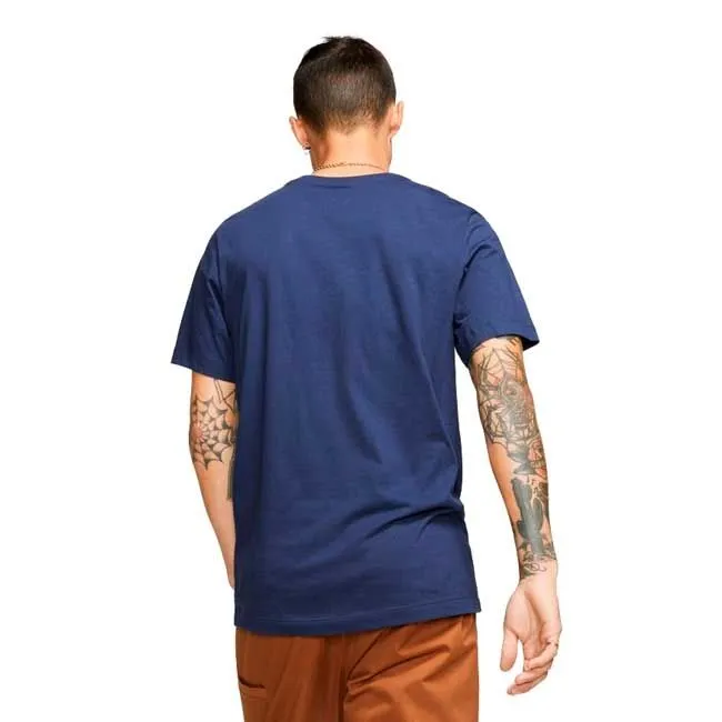 Nike T-Shirt Sportswear Club Uomo Blu