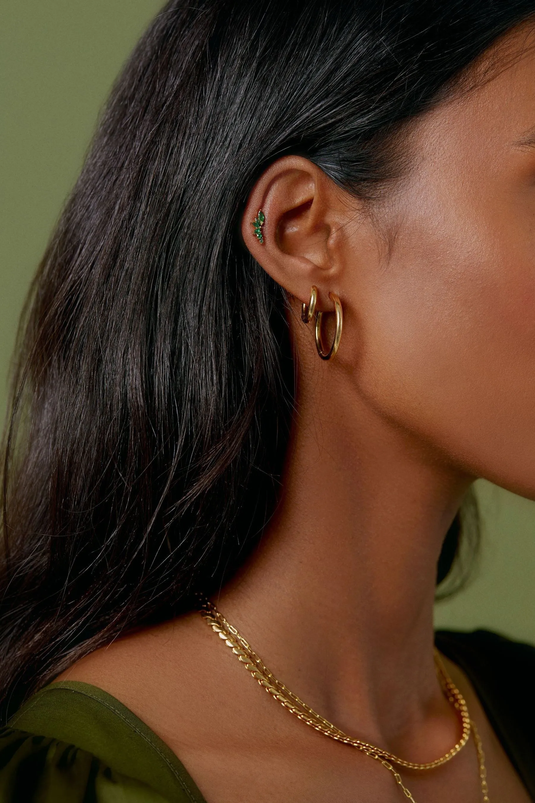 Orelia London - Everyday Elevated - Orecchini a cerchio