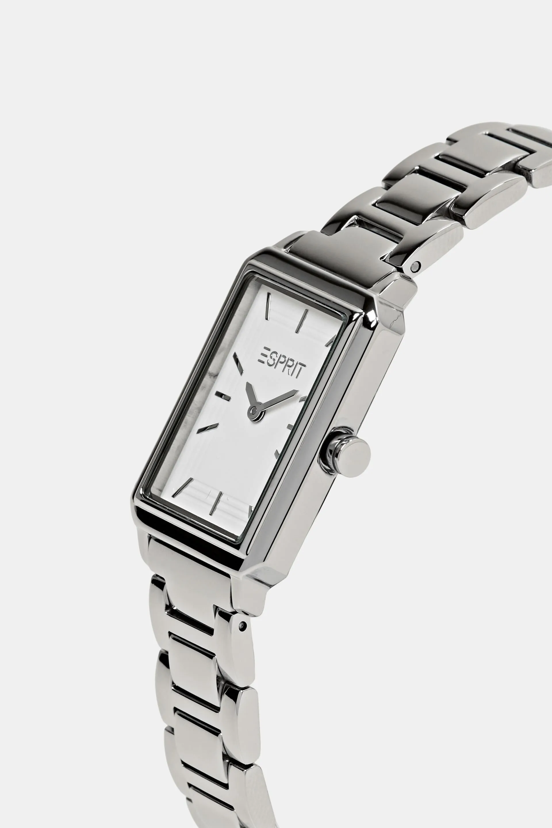 Orologio in acciaio inox con cinturino in pelle