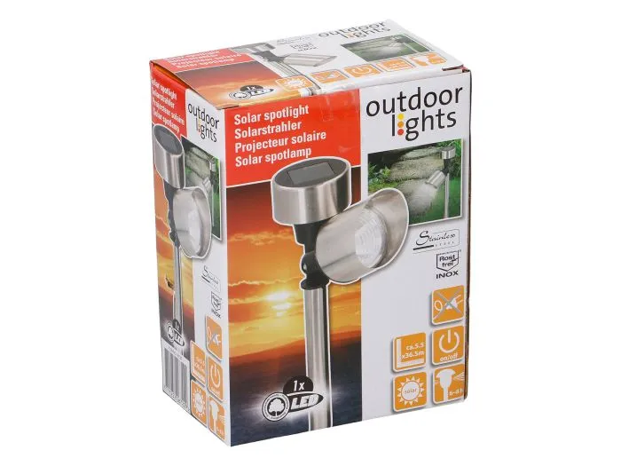Outdoor Lights luce spot a energia solare