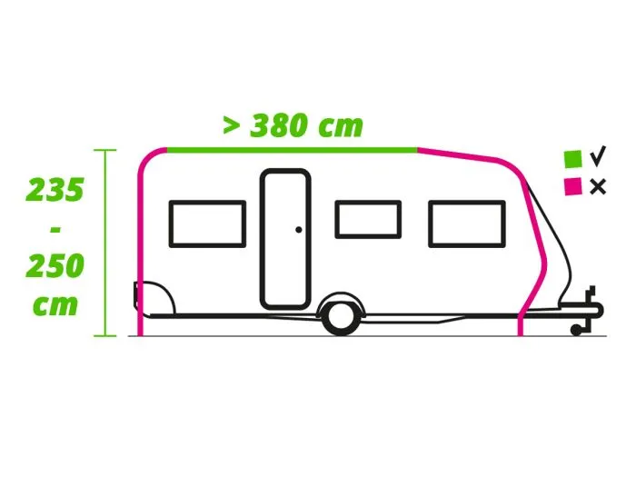 Outdoor Revolution Eclipse Pro 380 veranda per caravan