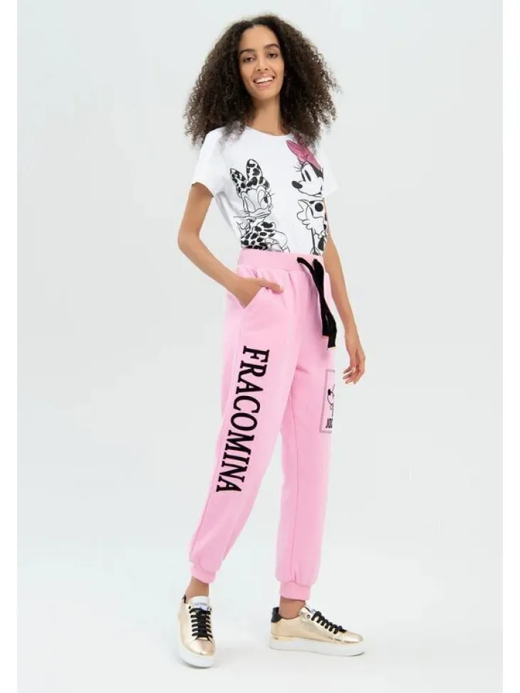 PANTALONE TUTA DISNEY SCRITTA LATERALE