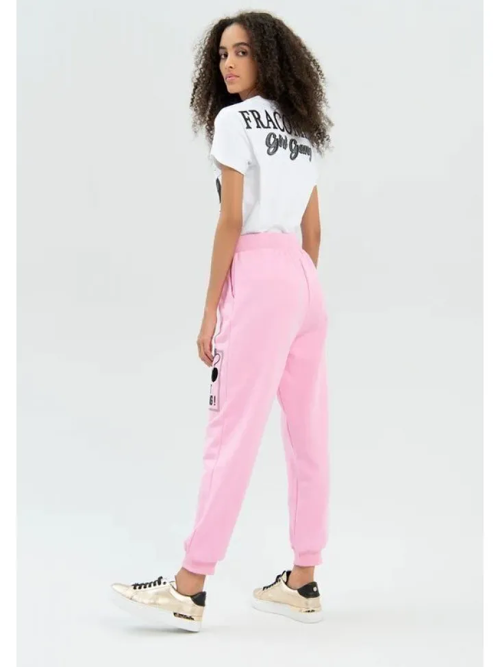 PANTALONE TUTA DISNEY SCRITTA LATERALE