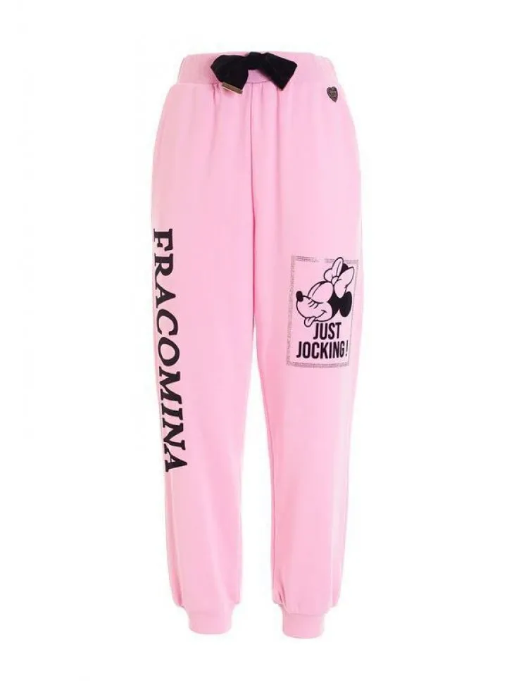 PANTALONE TUTA DISNEY SCRITTA LATERALE