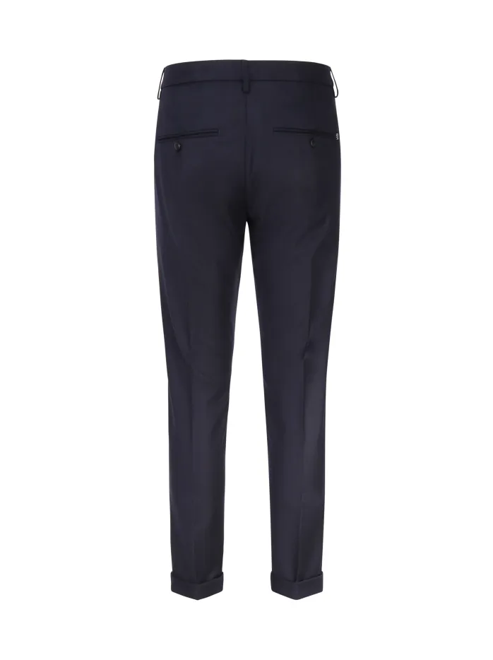 PANTALONI GAUBERT SLIM IN LANA