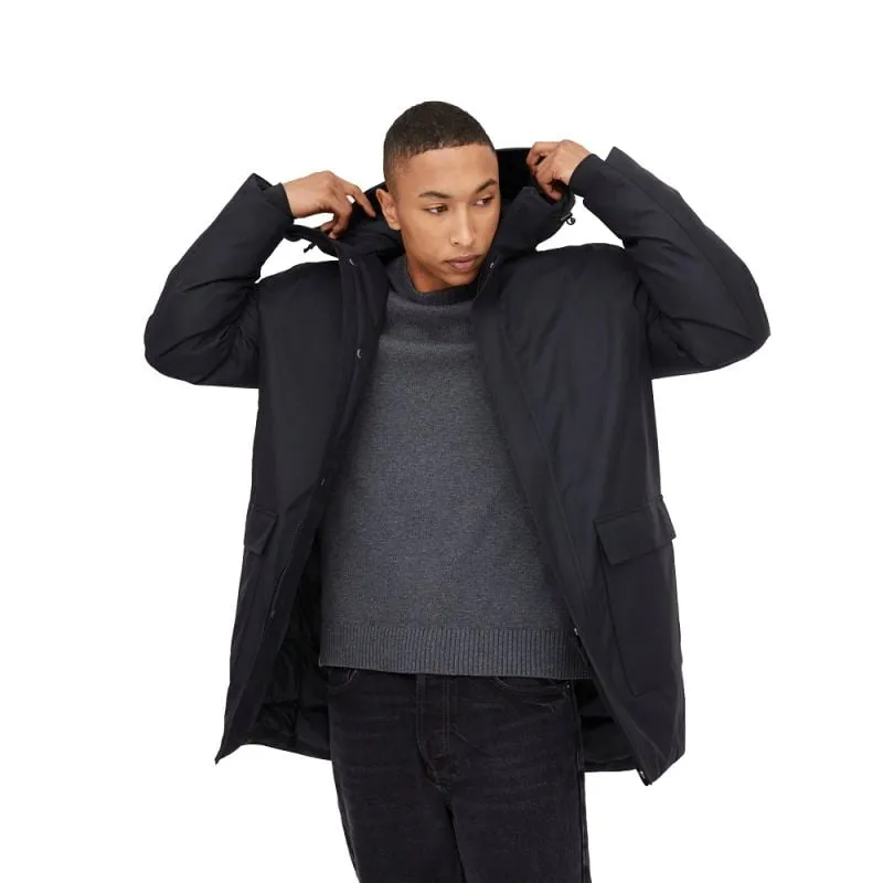 Parka Tentree Parka giornaliero (Jet Black) Uomo