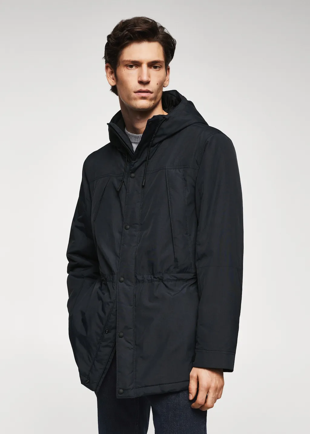 Parka trapuntato idrorepellente