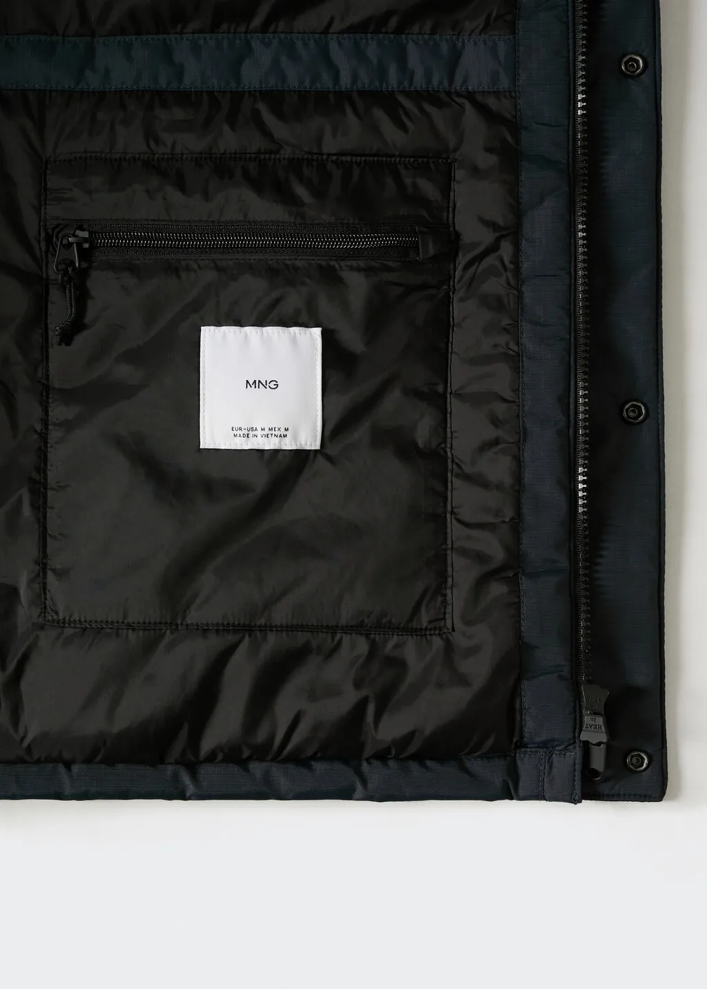 Parka trapuntato idrorepellente