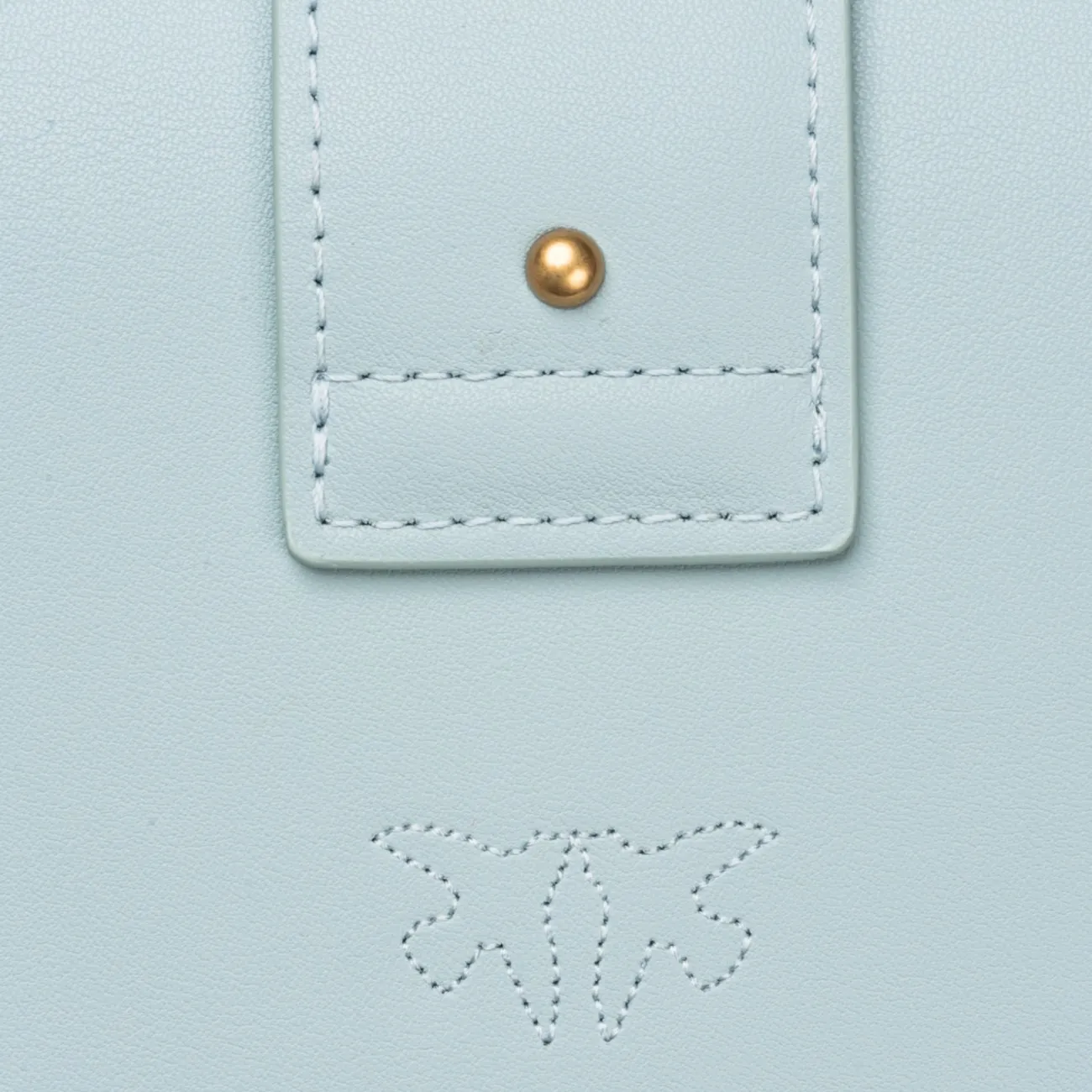 Pinko borsa tracolla mini azzurra