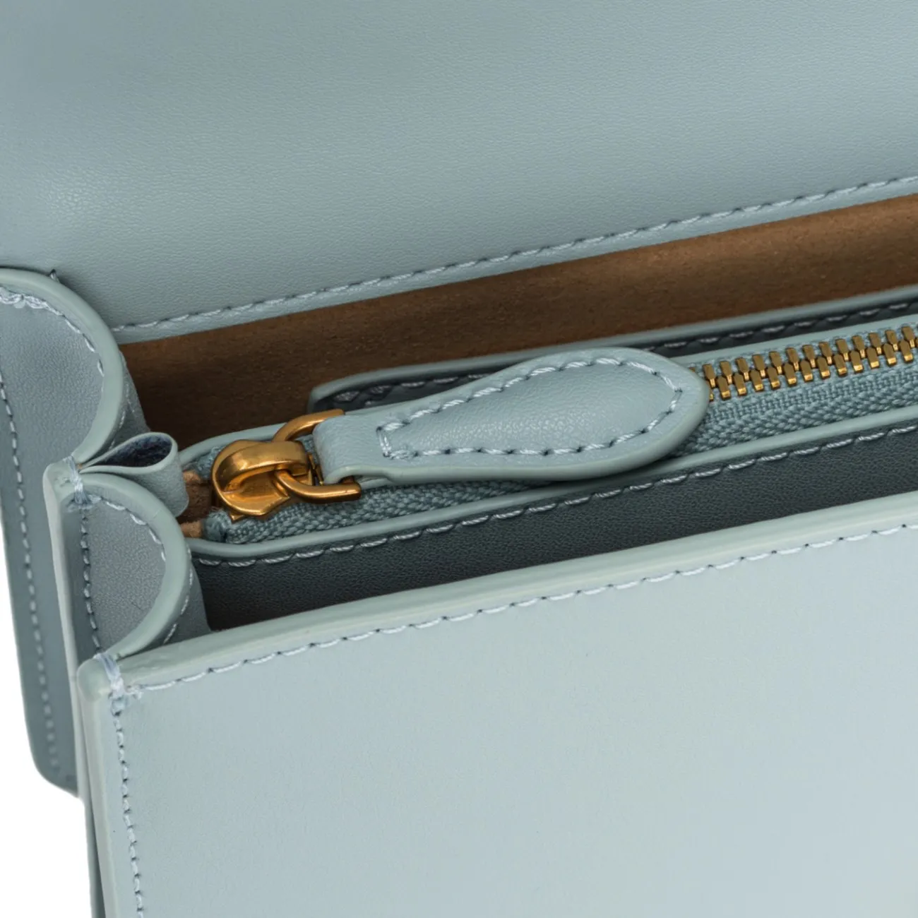 Pinko borsa tracolla mini azzurra