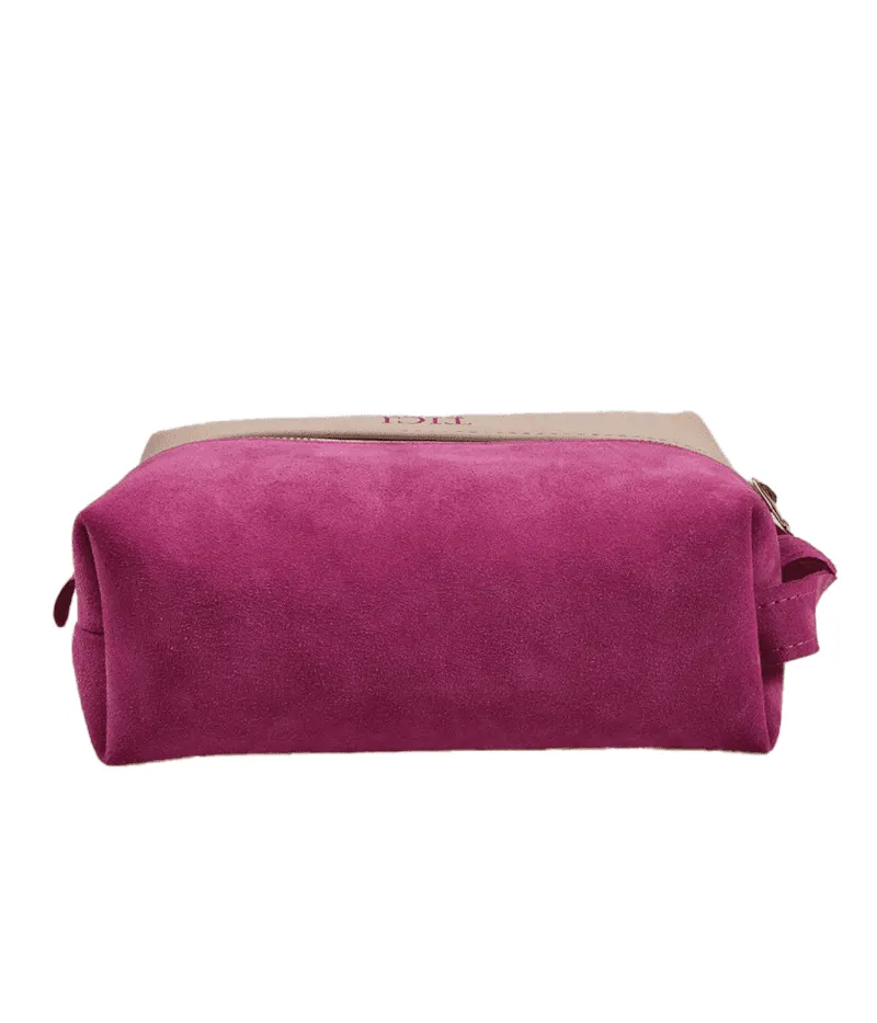 Pochette beauty - Rosa e Panna
