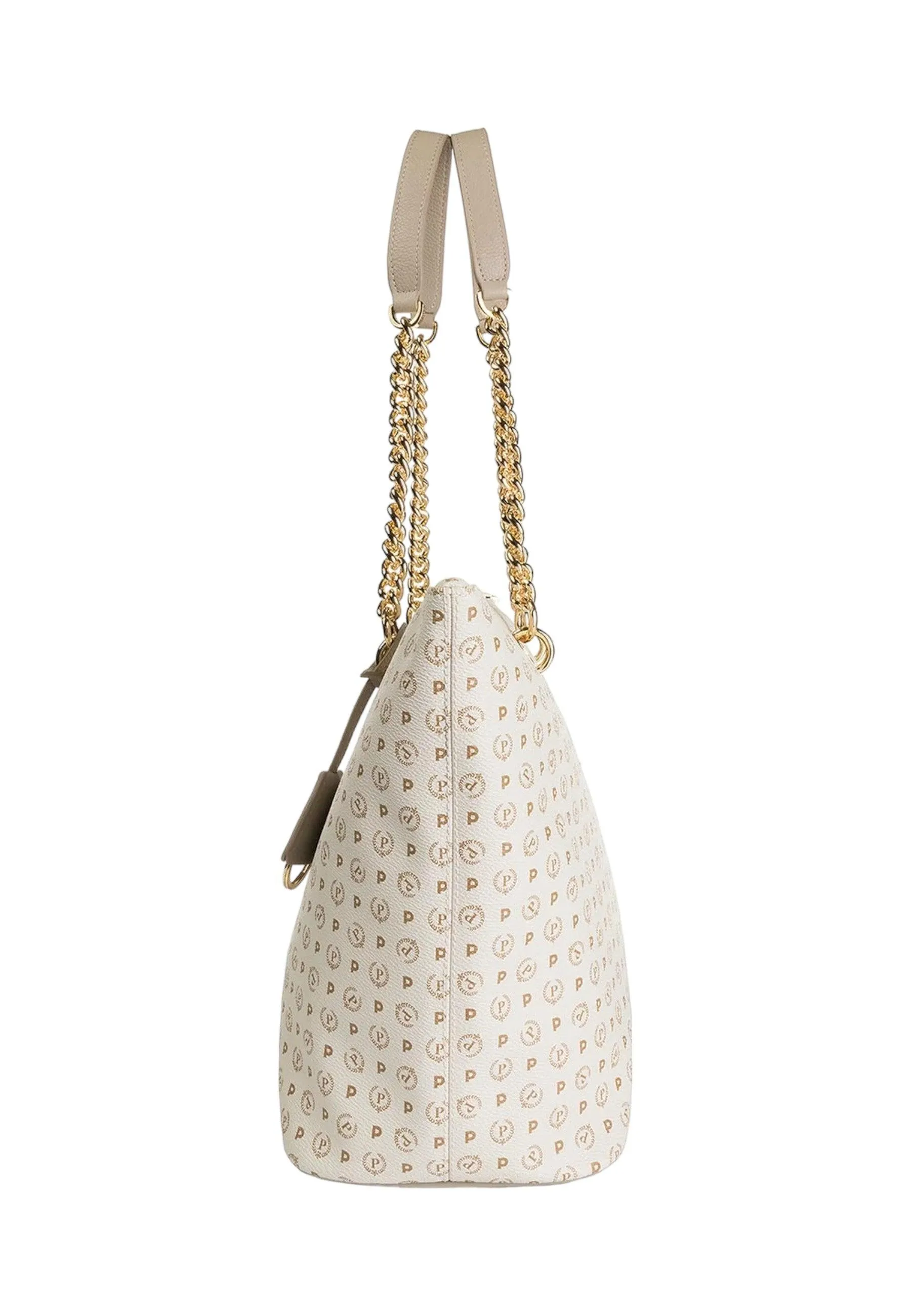 POLLINI Borsa Tote Donna Avorio Ghiaccio TE8410PP02Q1110A