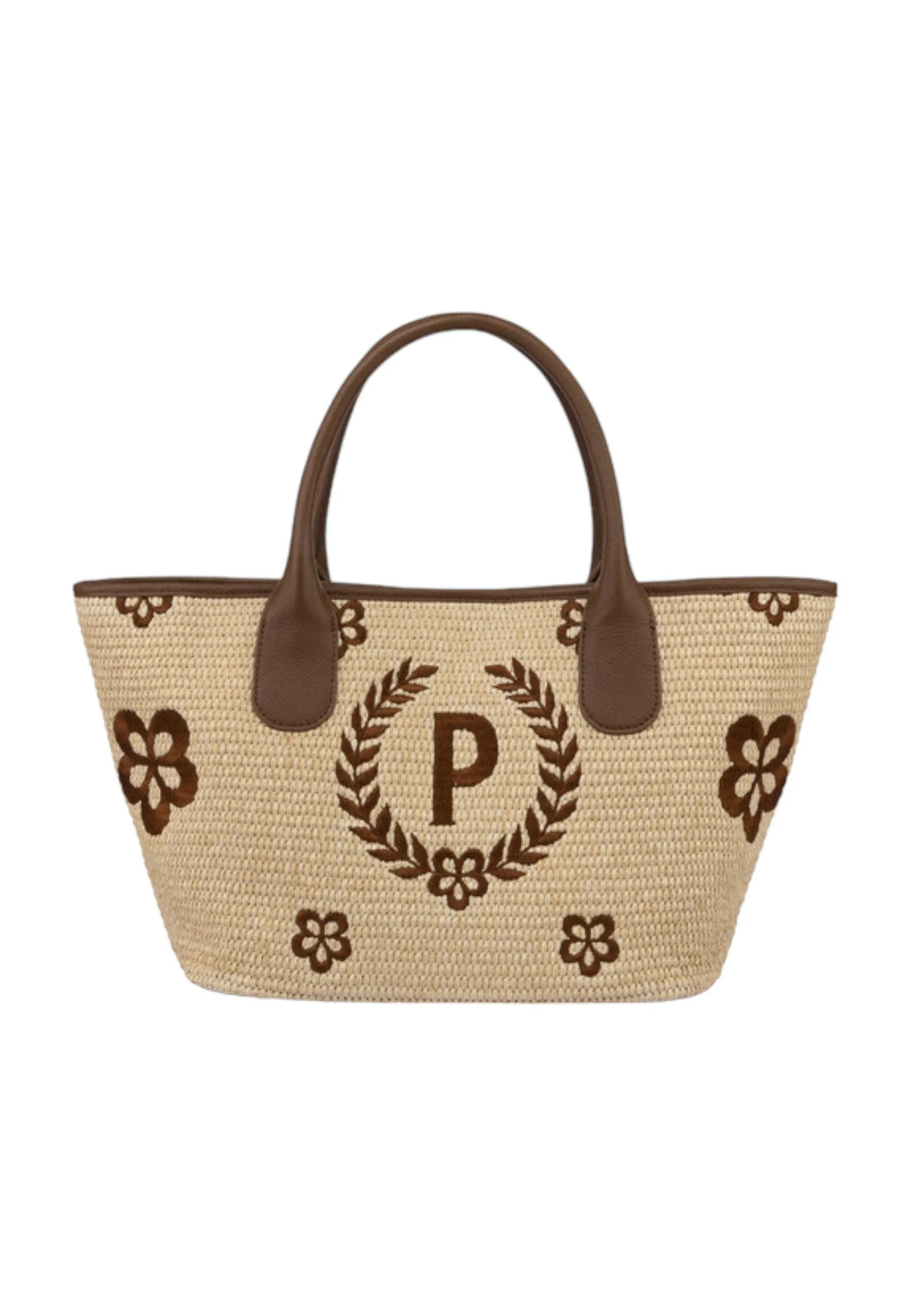 POLLINI Borsa Tote Small Donna Natural Testa di Moro TE8482PP0EQ1T10A