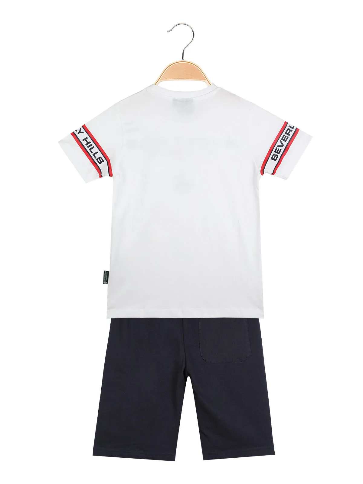 Polo Club Ensemble t-shirt court + bermuda en coton enfant