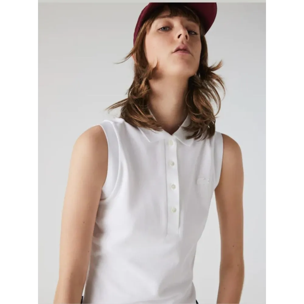 Polo Lacoste Smanicata Donna