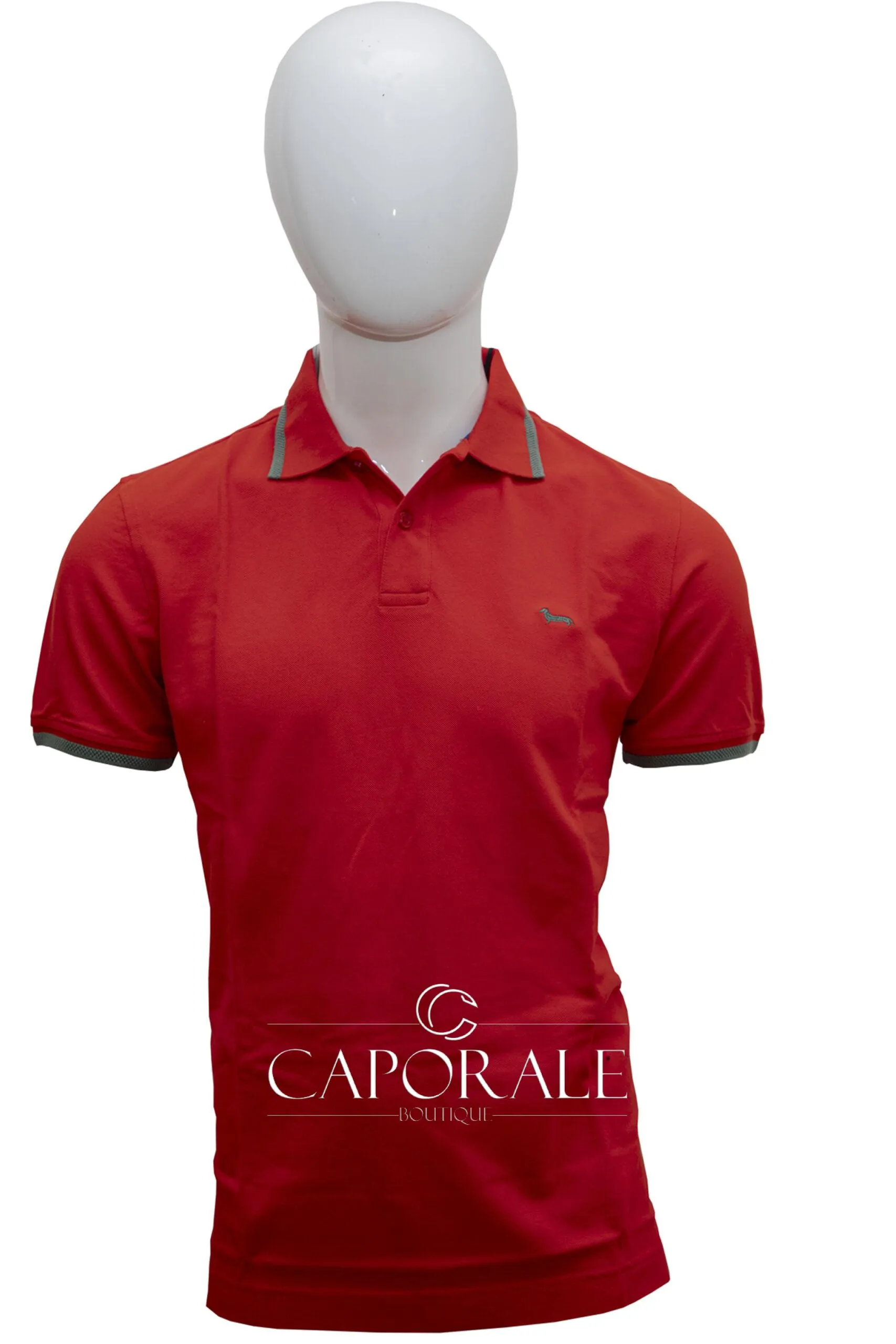 Polo uomo estiva Harmont e blaine L00A65 rosso
