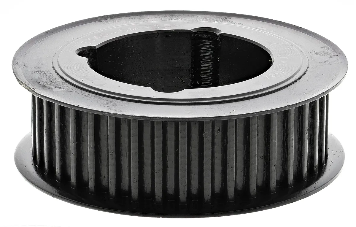 Puleggia per cinghie sincrone RS PRO, 40 denti, passo 5mm, per cinghie larghe 22mm, in Acciaio