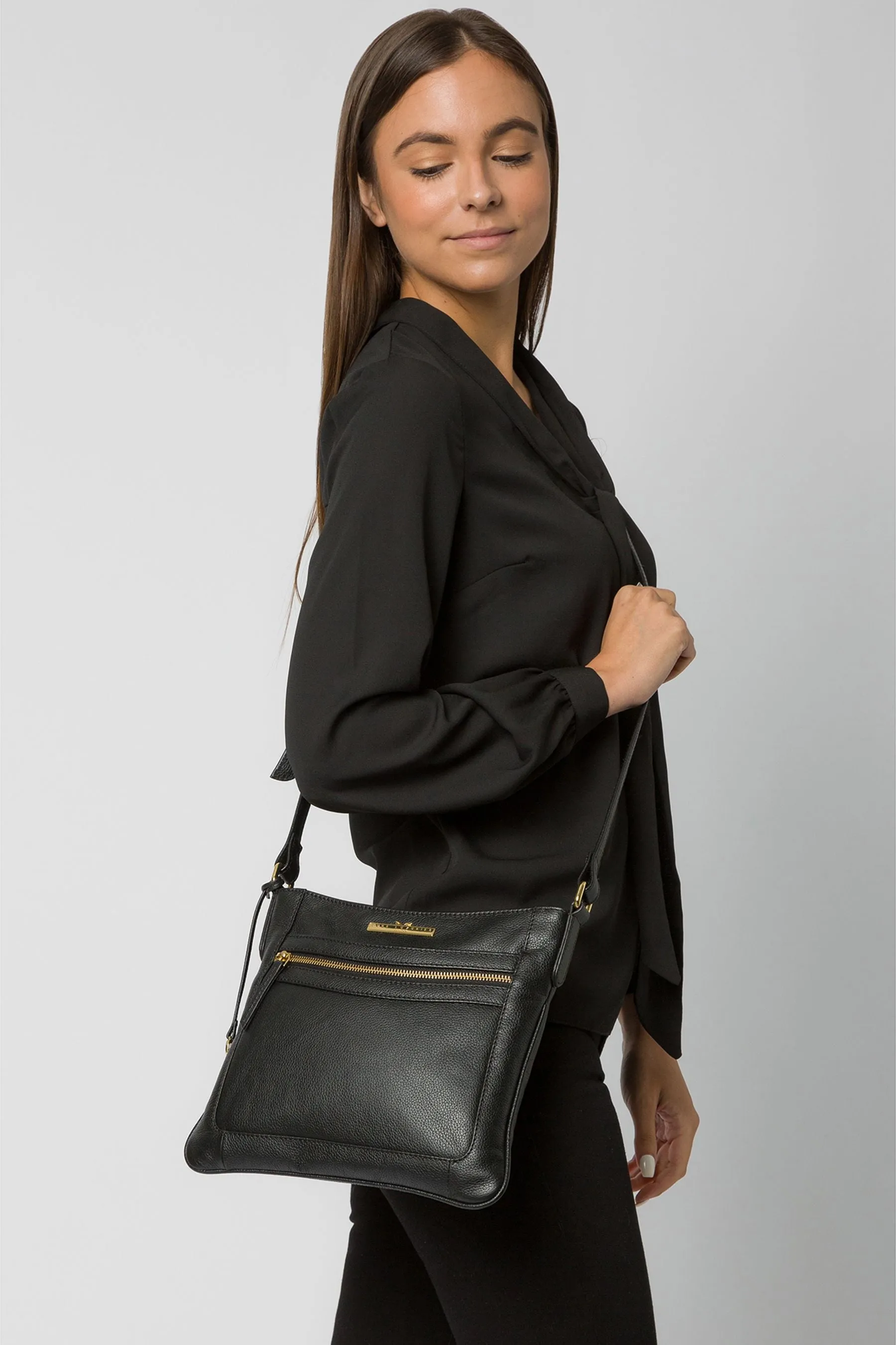 Pure Luxuries London - Lewes - Borsa a tracolla in pelle
