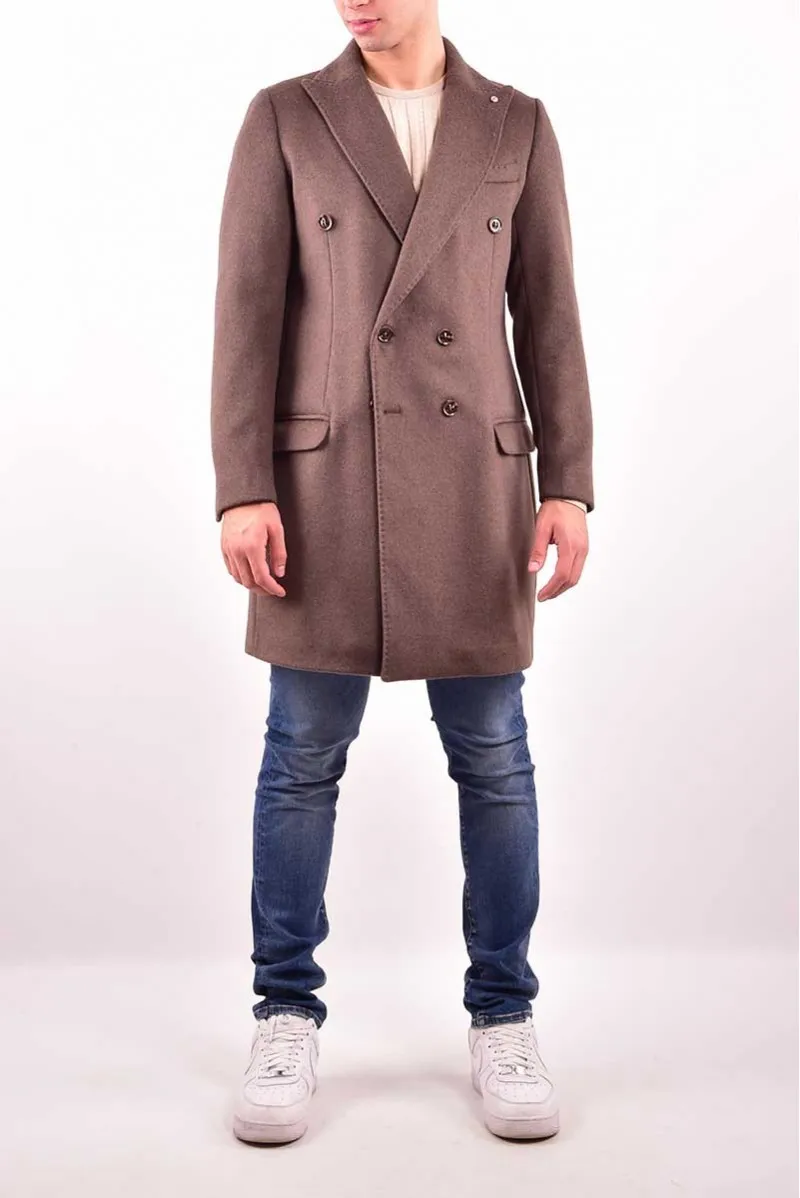 QB24 CAPPOTTO DOPPIO PETTO CASUAL