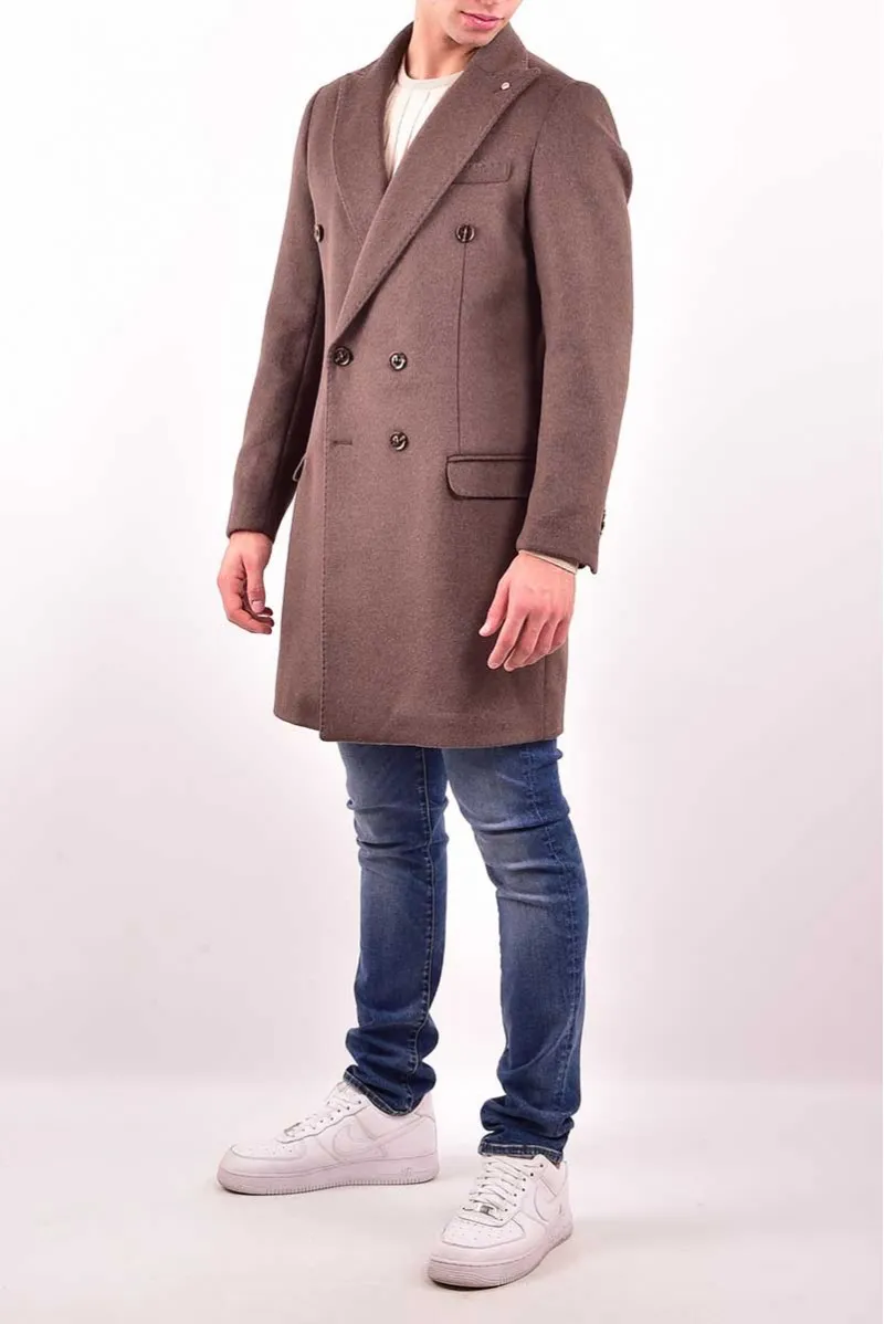 QB24 CAPPOTTO DOPPIO PETTO CASUAL