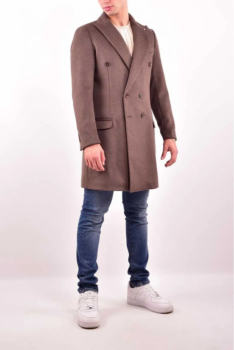 QB24 CAPPOTTO DOPPIO PETTO CASUAL