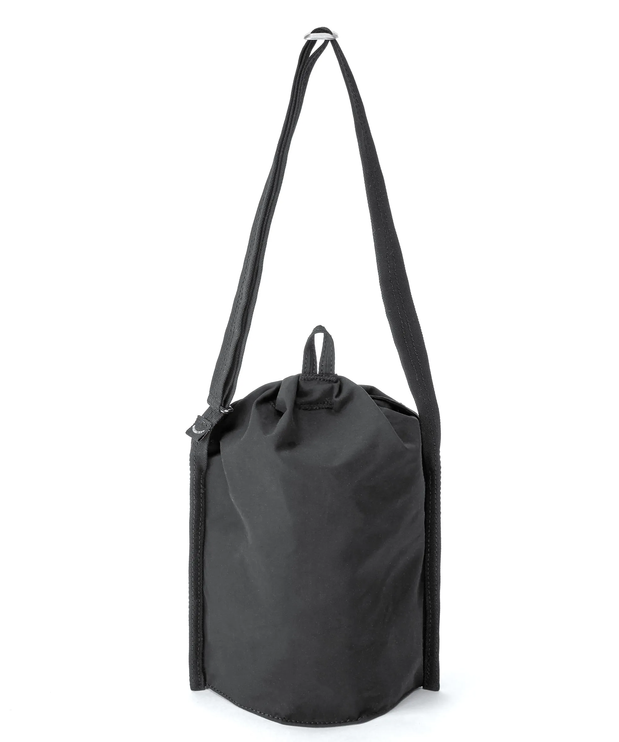  Qwstion Bananatex Mini Bucket Borsa a secchiello cotone biologico nero  