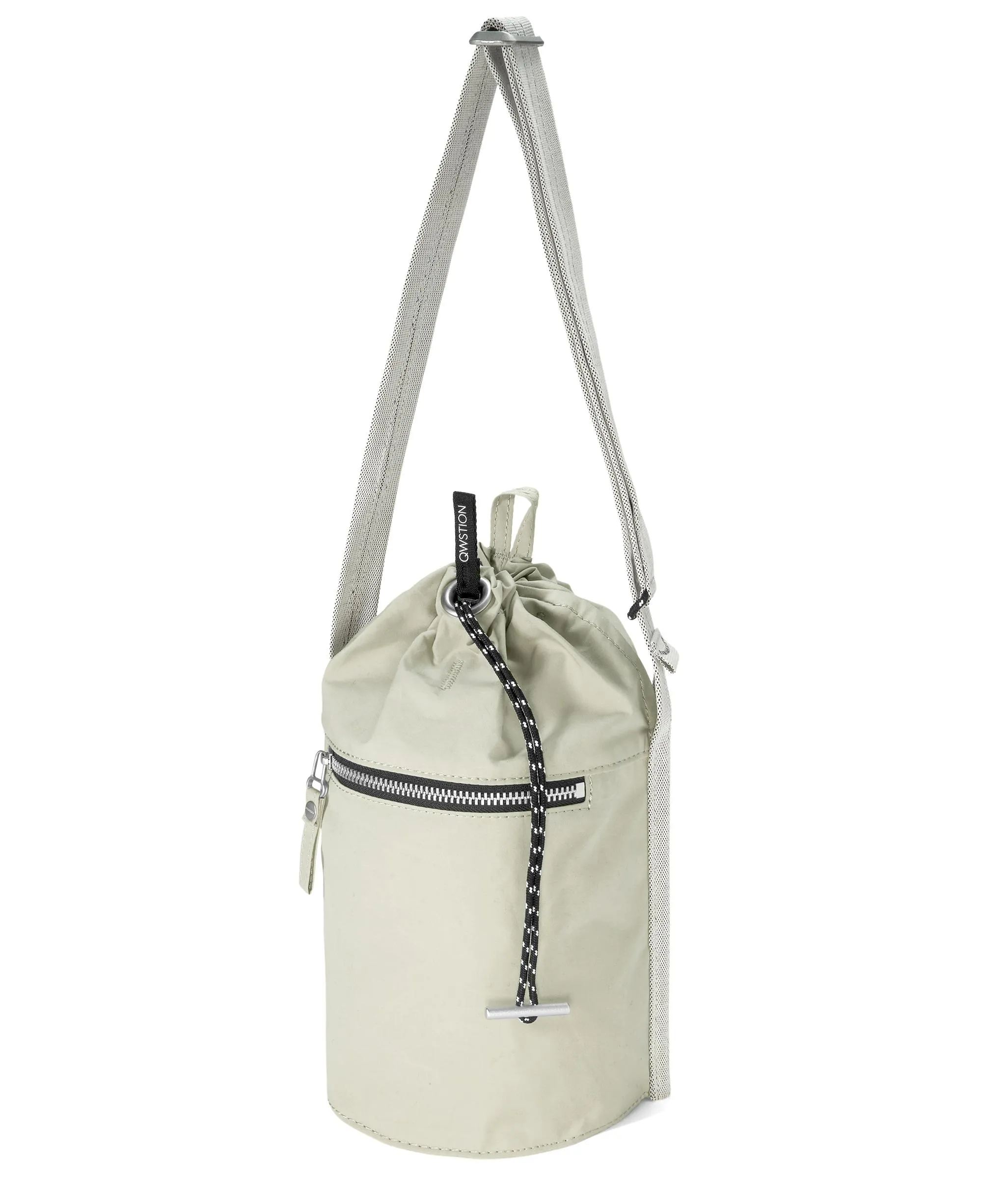 Qwstion Bananatex Mini Bucket Borsa a secchiello cotone biologico pietra  