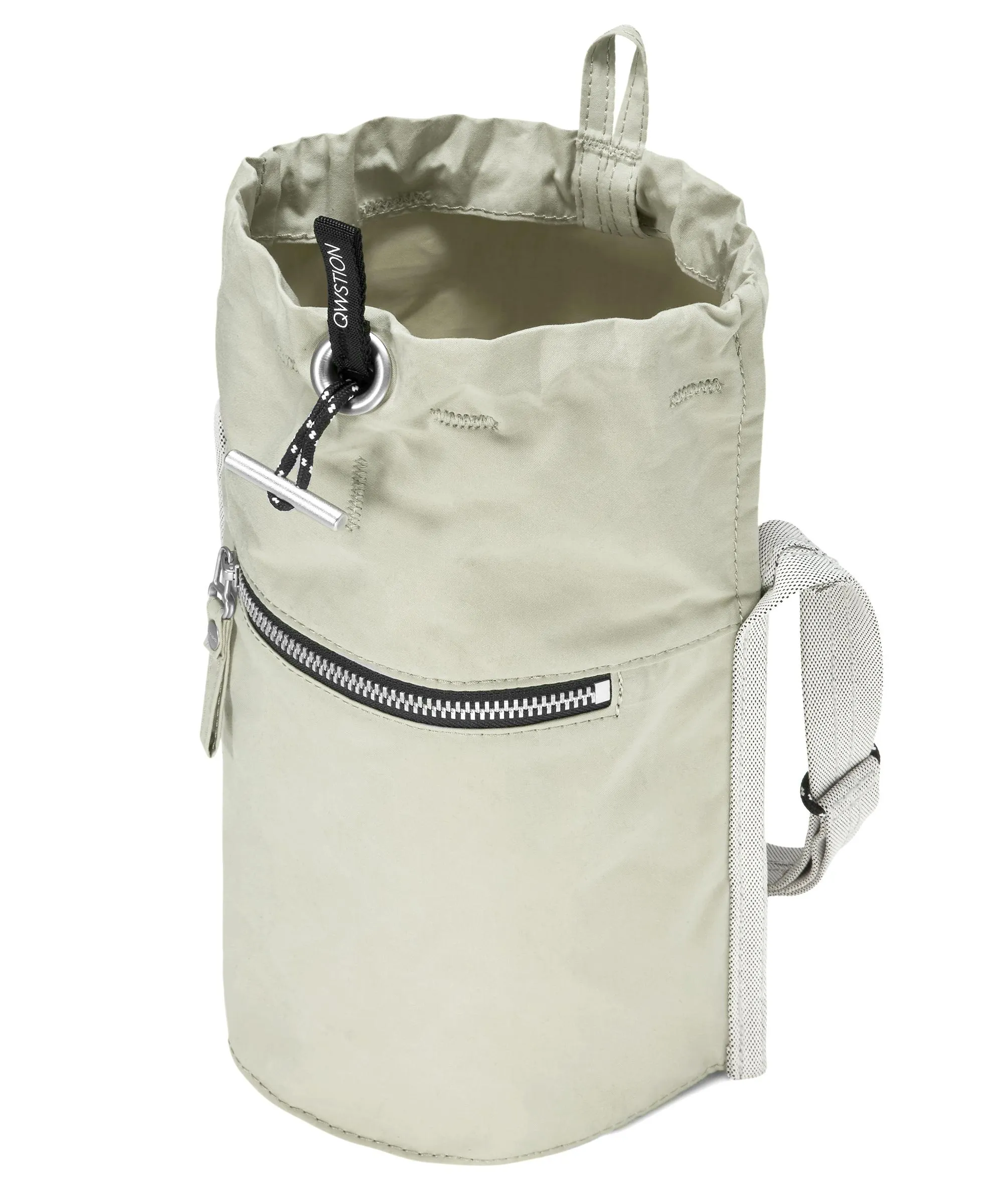  Qwstion Bananatex Mini Bucket Borsa a secchiello cotone biologico pietra  