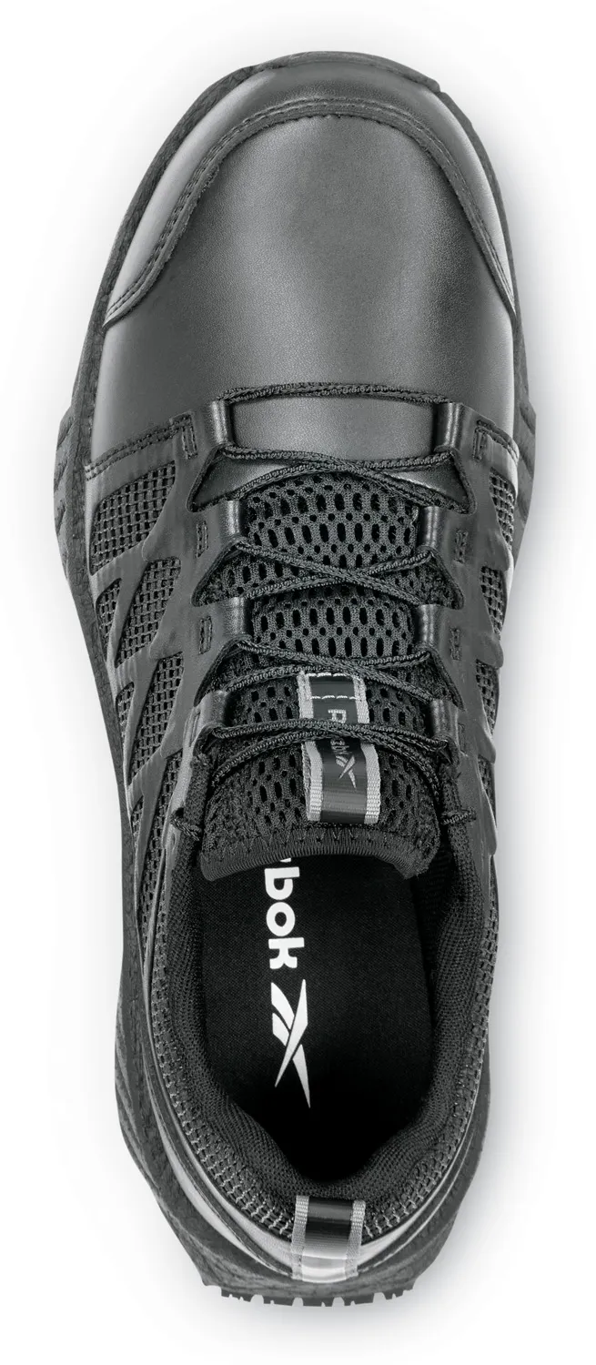 REEBOK  Floatride Energy Tactical, Men's, Black, Athletic Style, EH, MaxTRAX Slip Resistant, Soft Toe Work Shoe