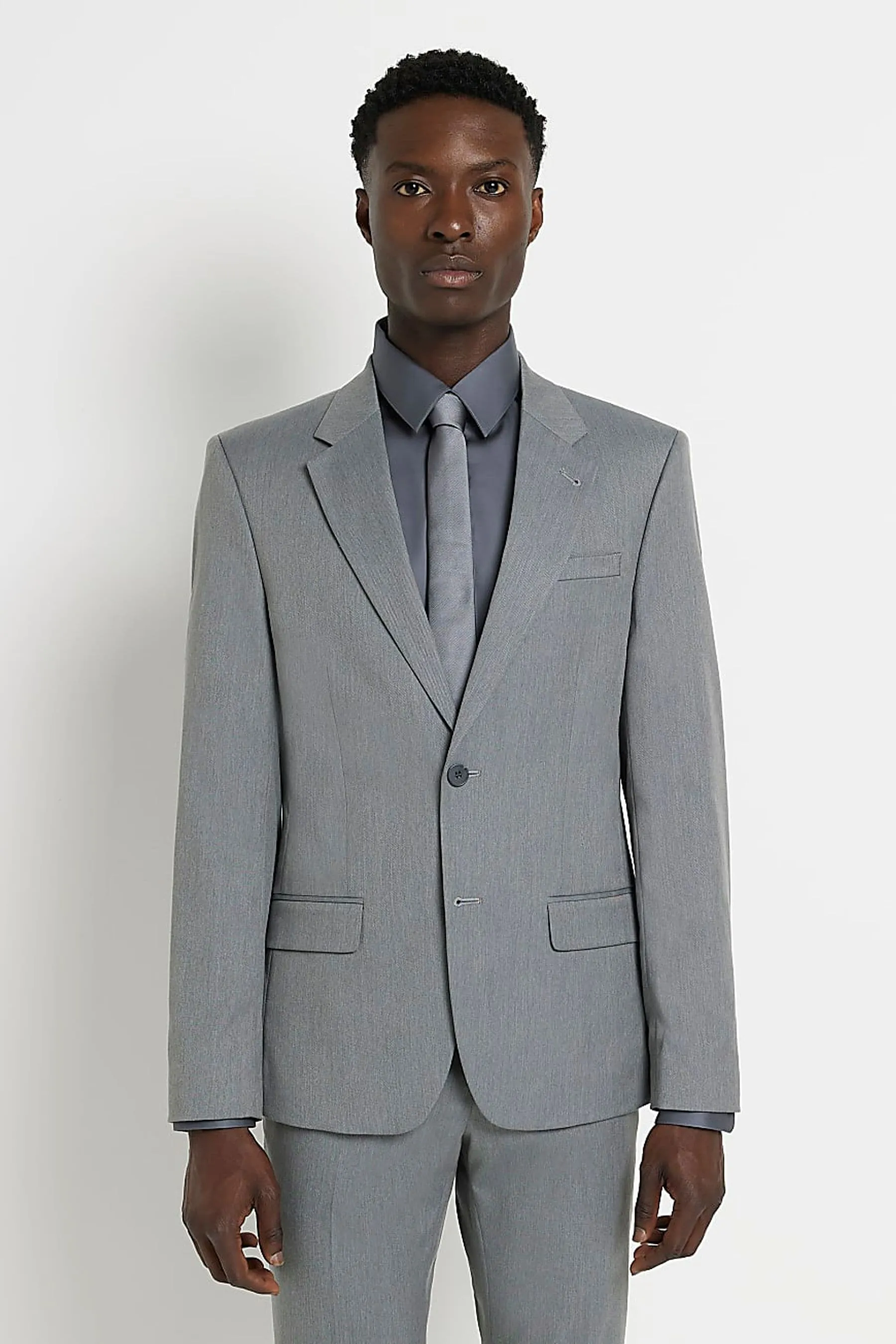 River Island Giacca vestibilità skinny
