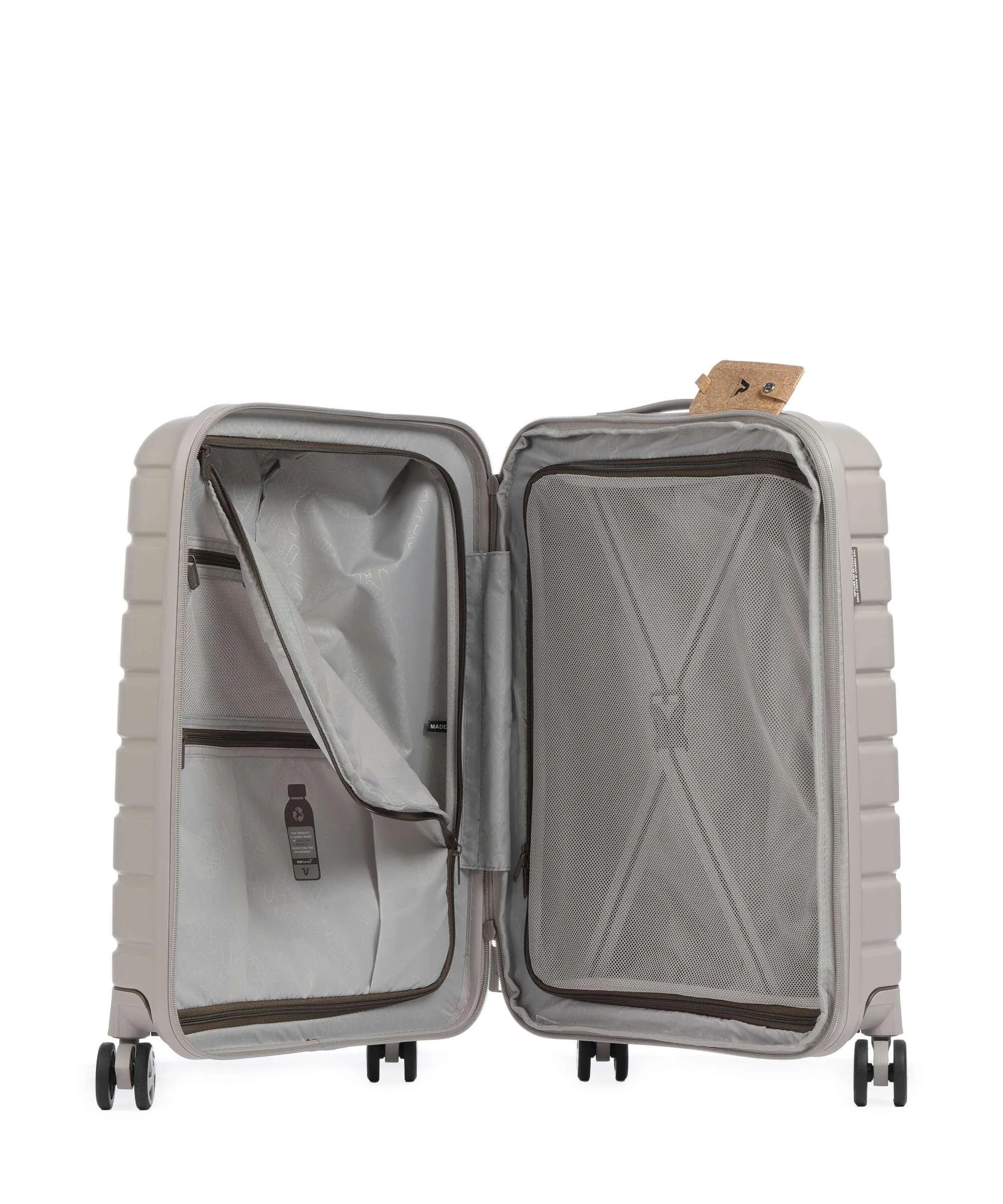  Roncato ReLife Valigia trolley (4 ruote) grigio 60 cm  