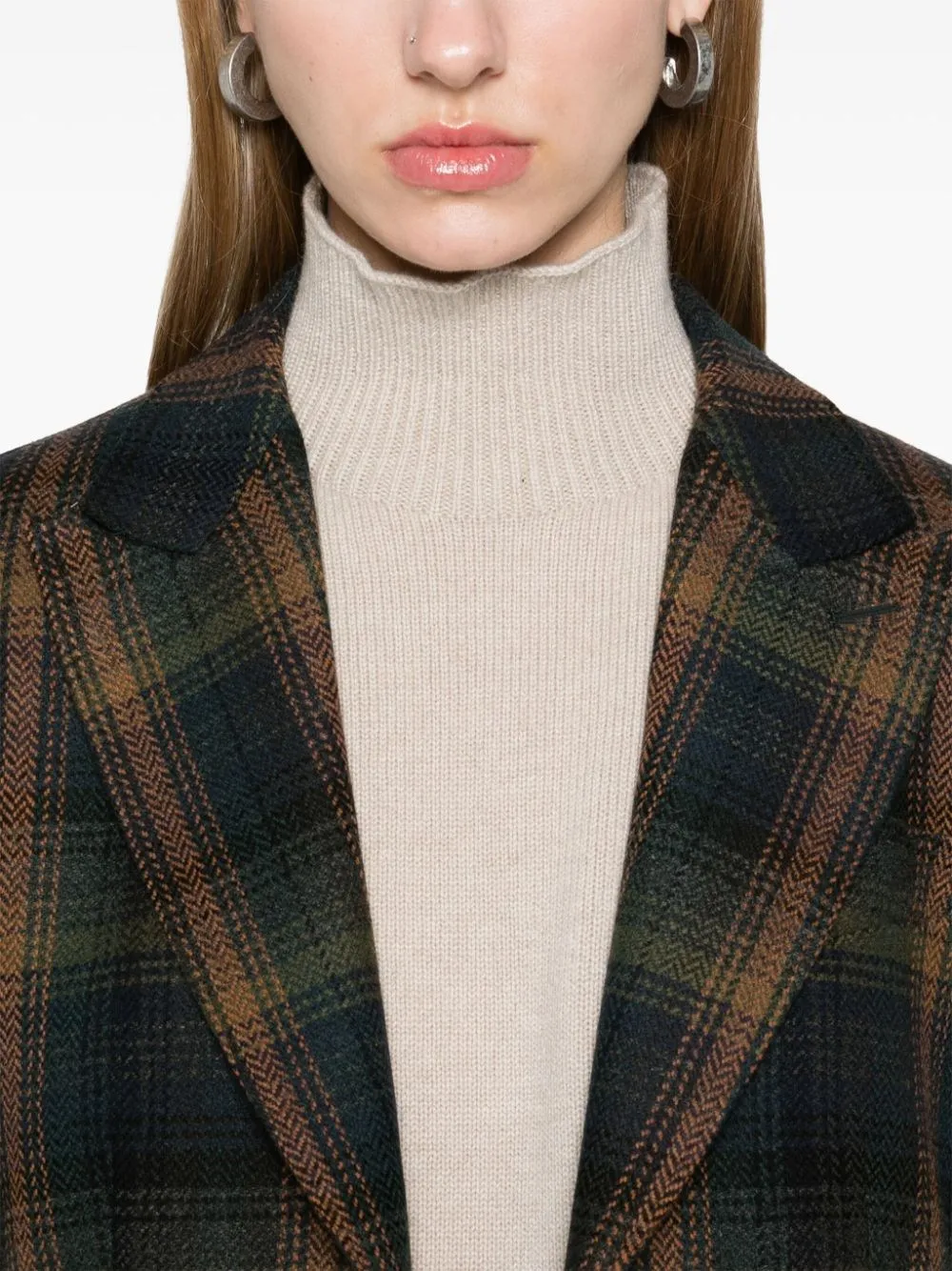 S' MAX MARA-Maglia dolcevita Quercia in cashmere