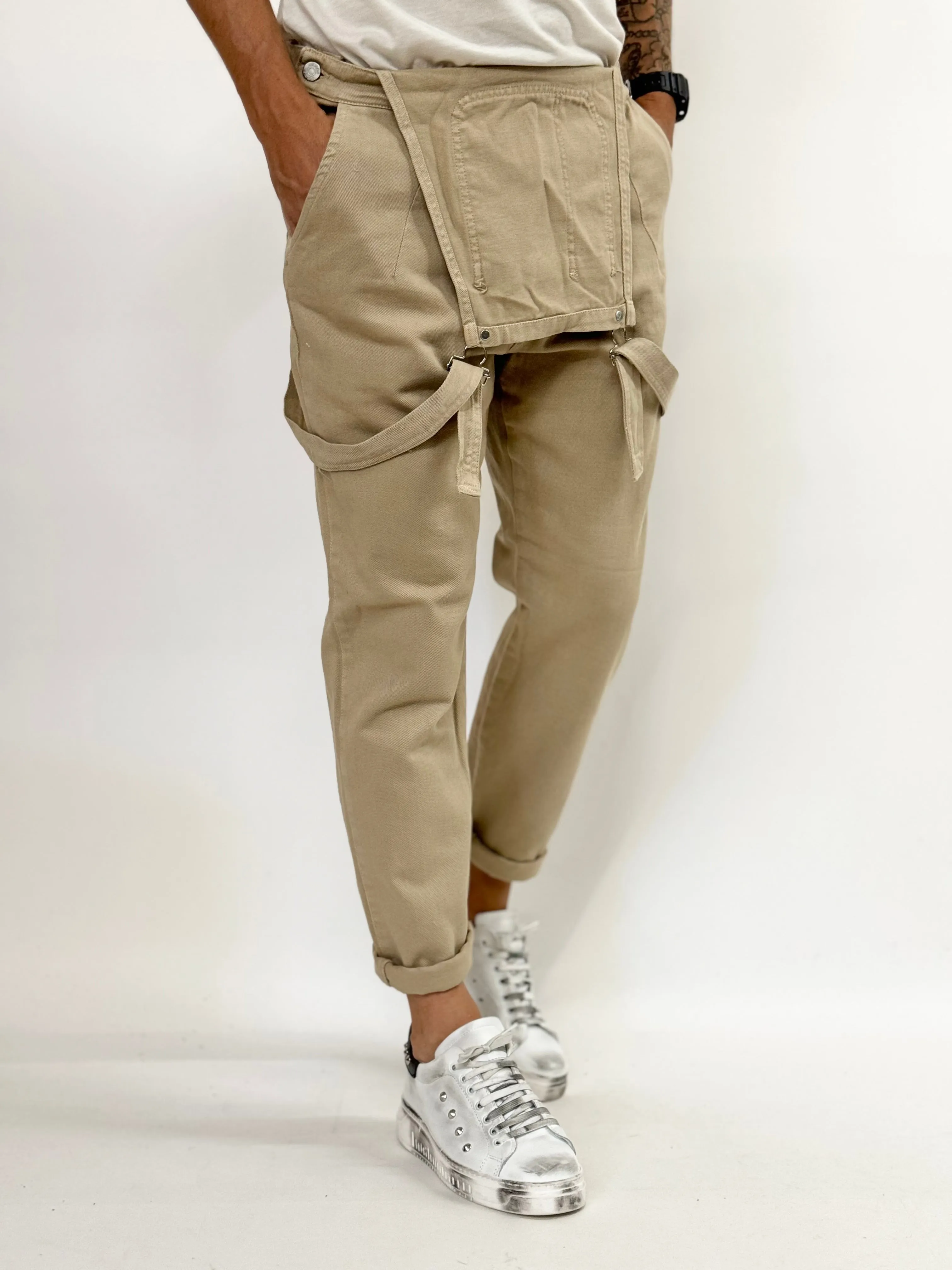 Salopette J.W cropped pulita