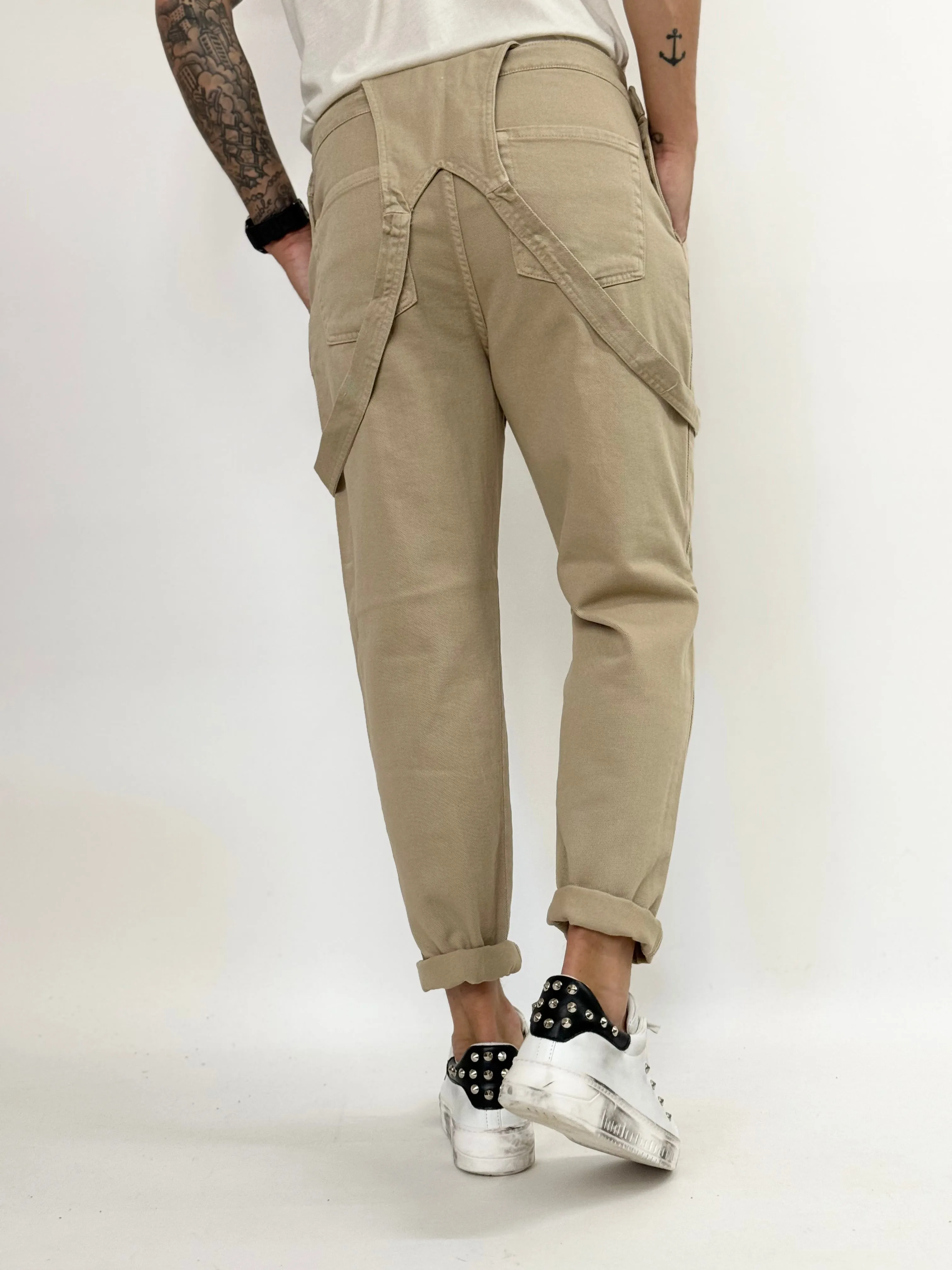 Salopette J.W cropped pulita