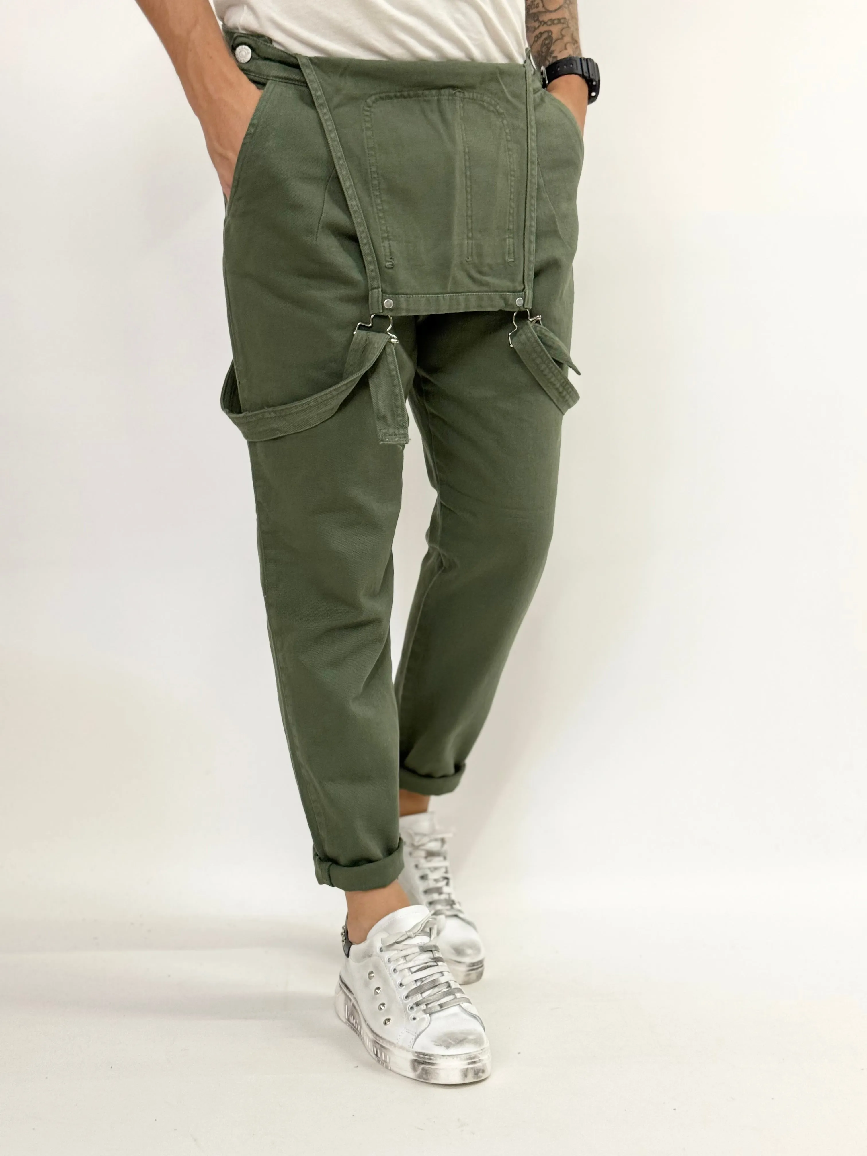 Salopette J.W cropped pulita