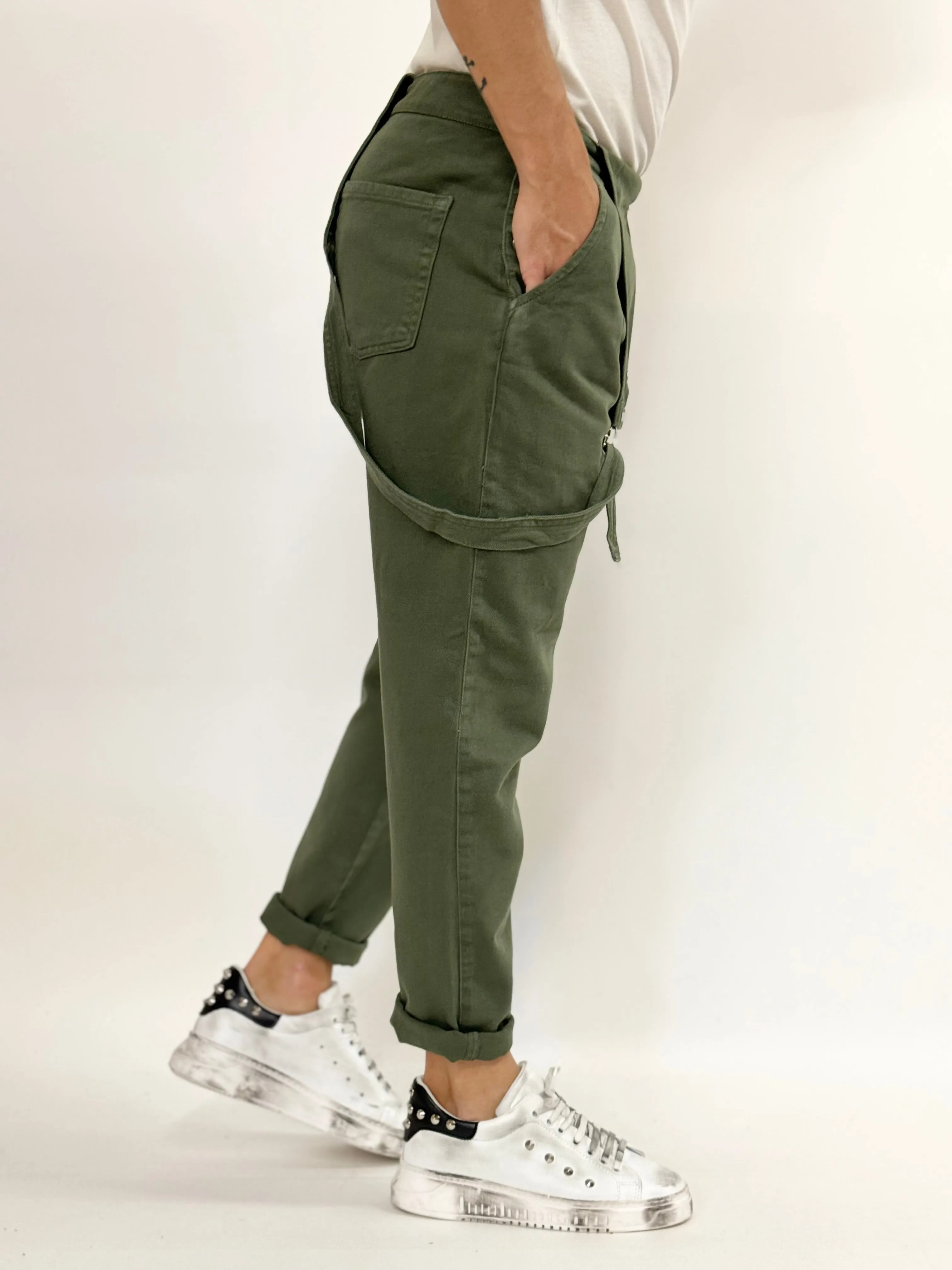 Salopette J.W cropped pulita